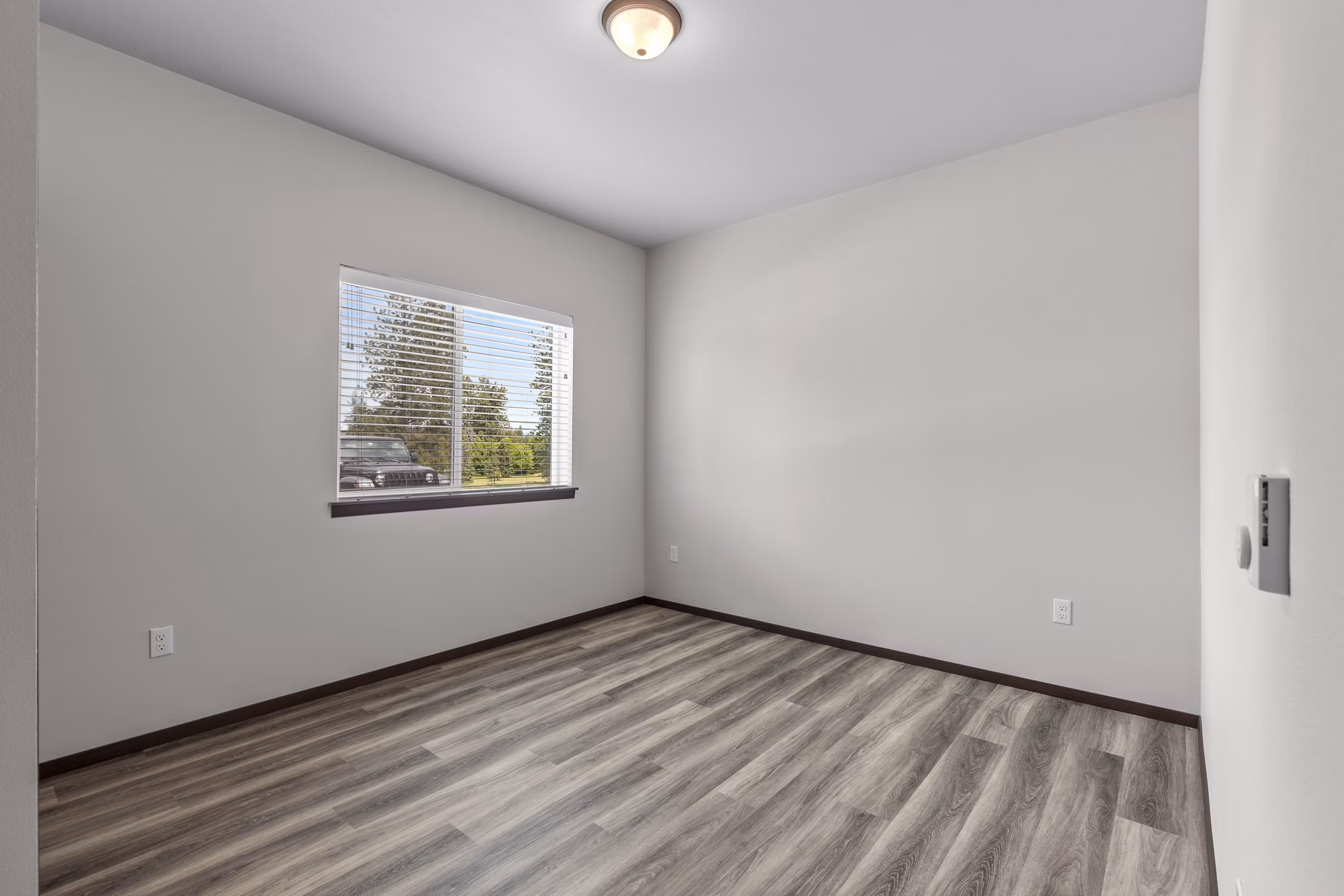 Bedroom at The Carnahan Collection Apartments