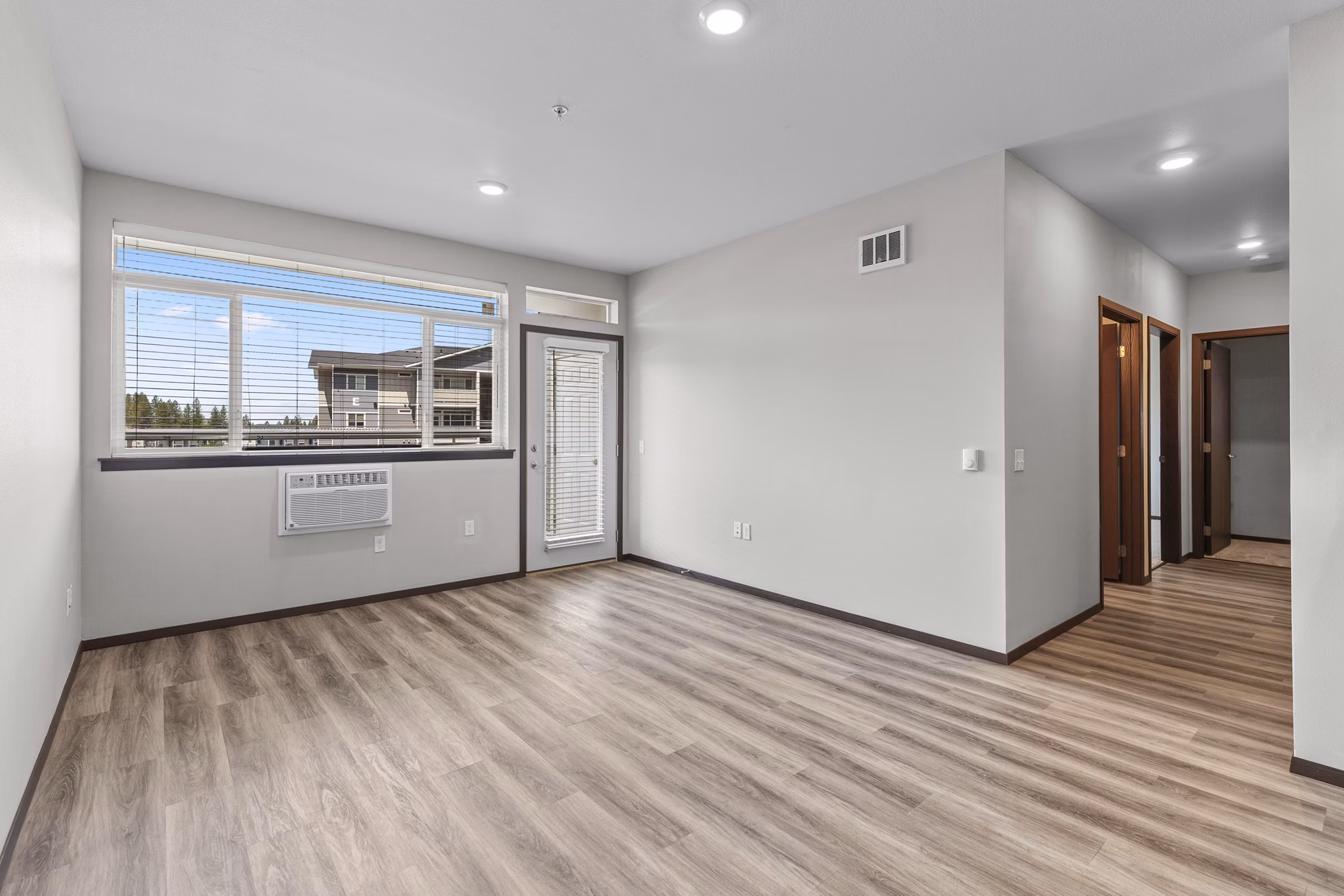 Living Room at The Carnahan Collection Apartments