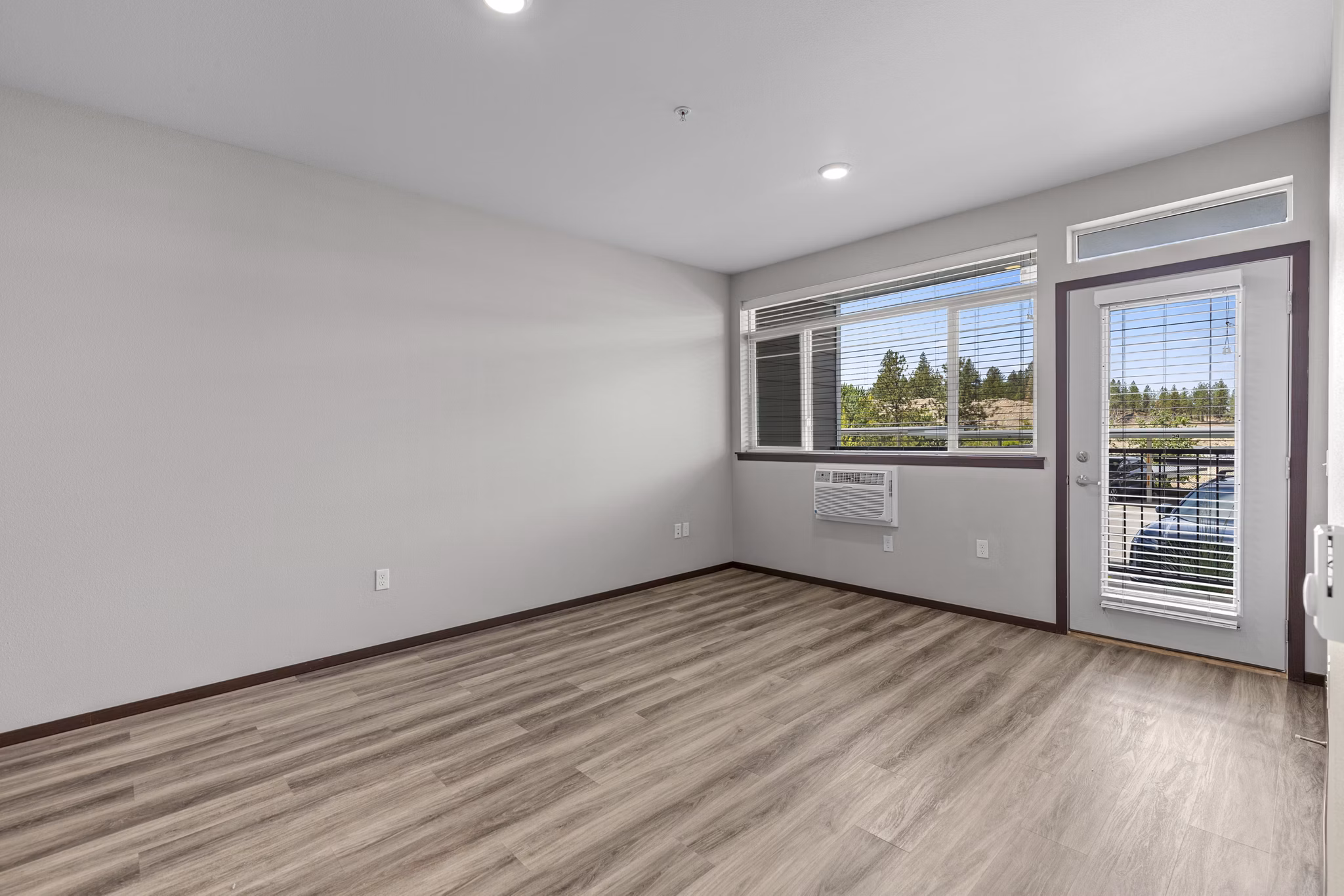 Living Room at The Carnahan Collection Apartments