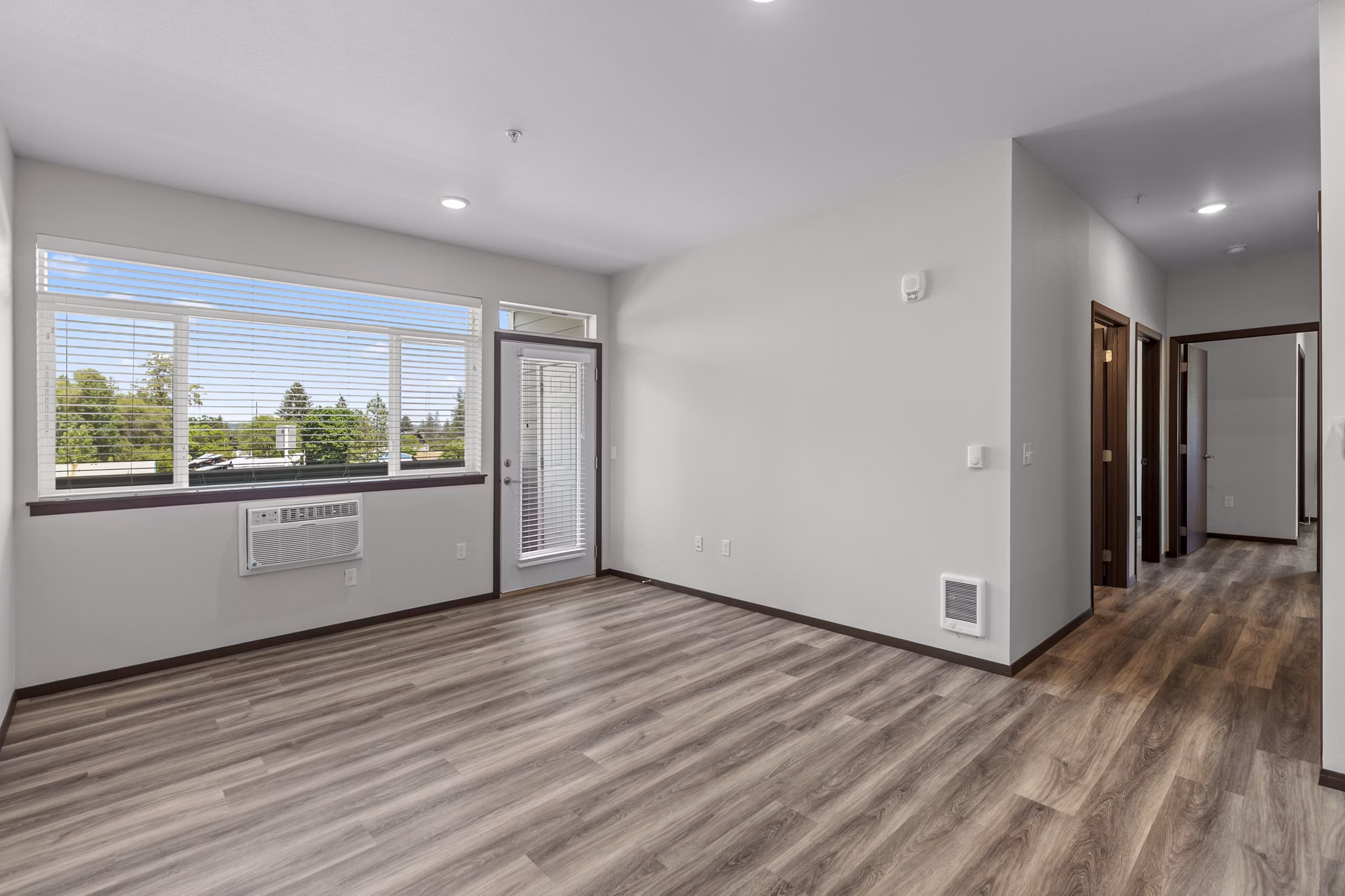 Living Room at The Carnahan Collection Apartments