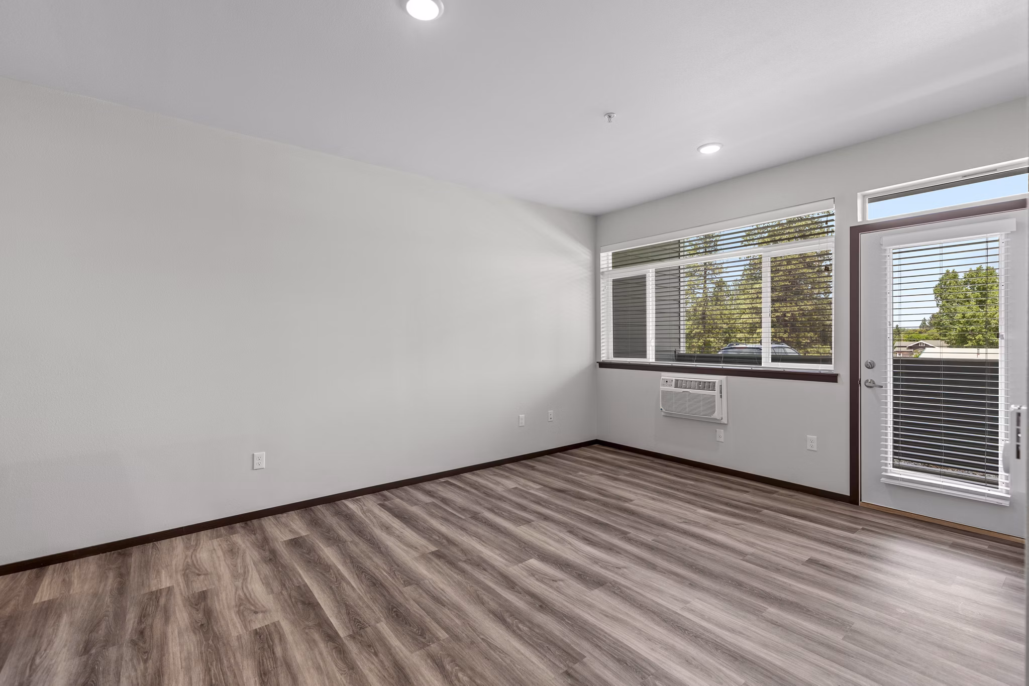 Living Room at The Carnahan Collection Apartments