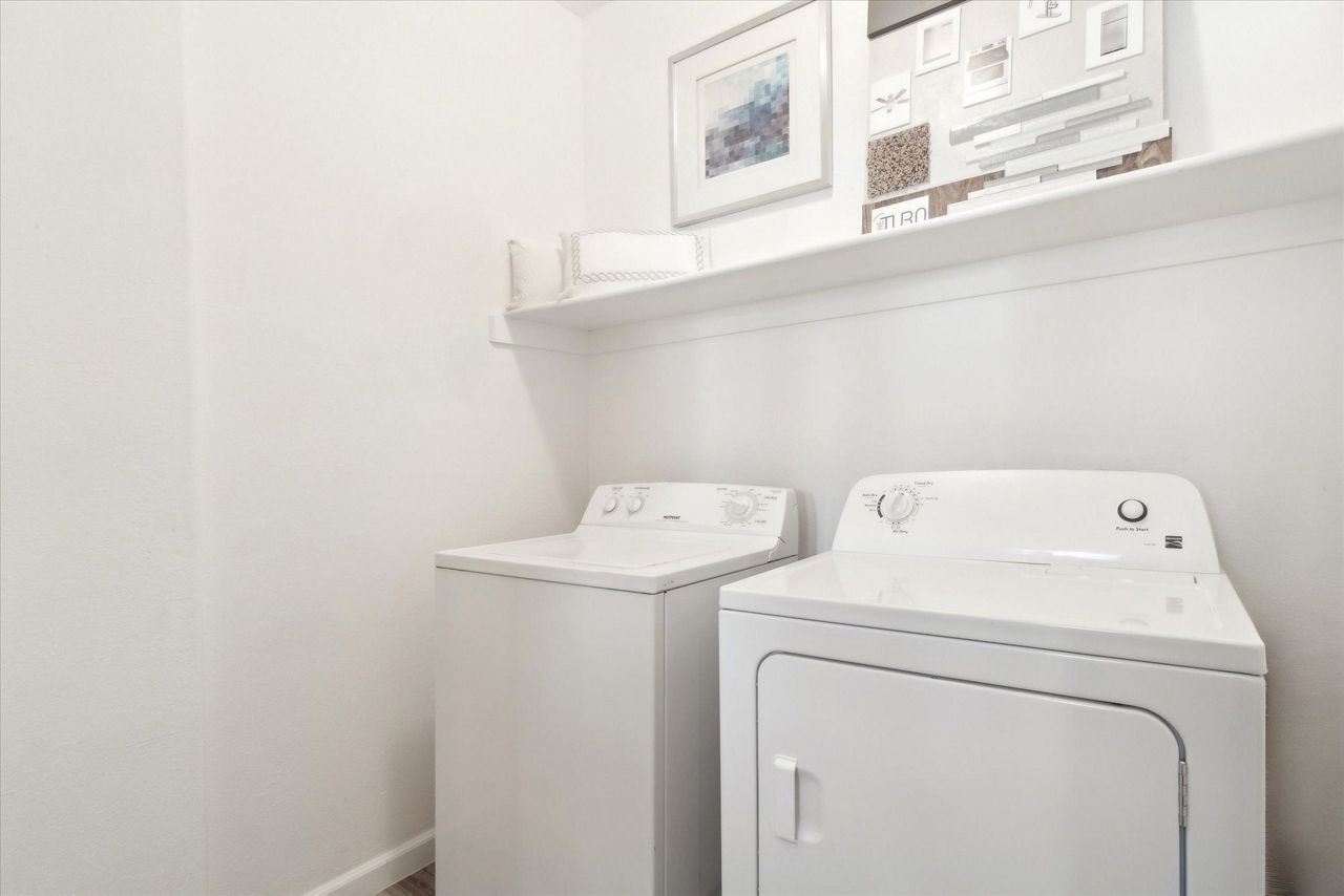 Laundry room at The Turn