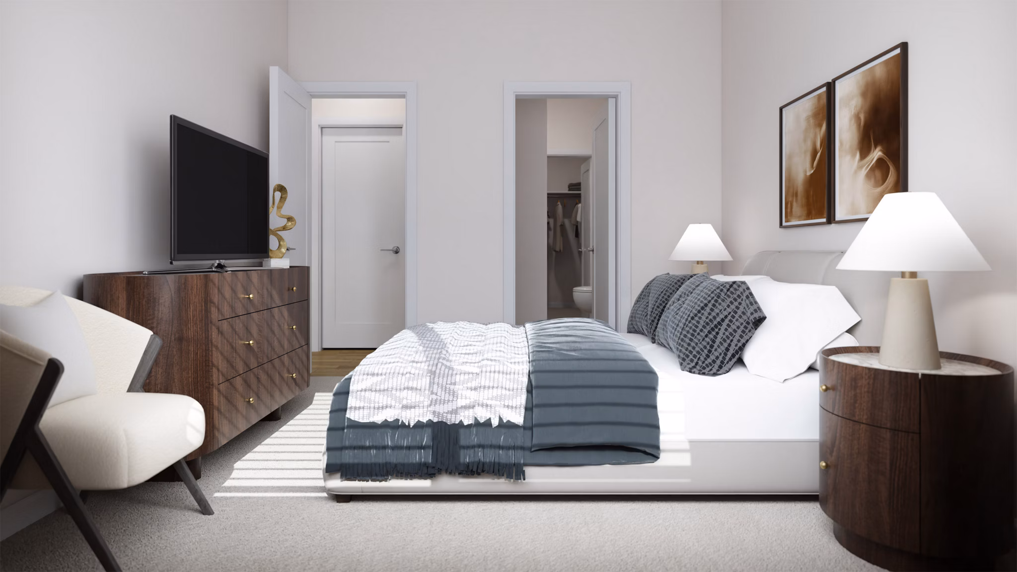 rendering at Overlook Lake Norman Apartments