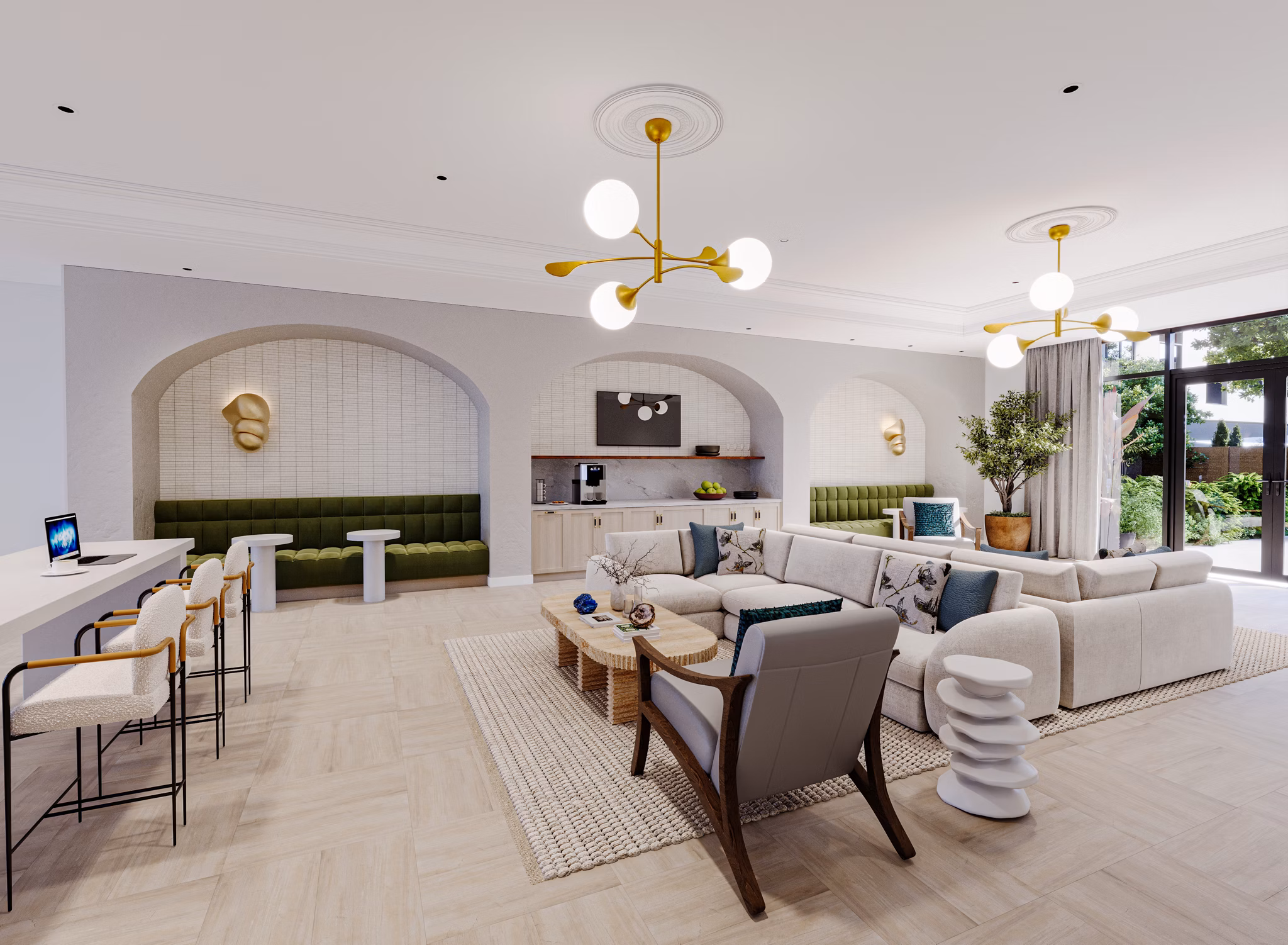Rendering for Overlook Lake Norman Apartments