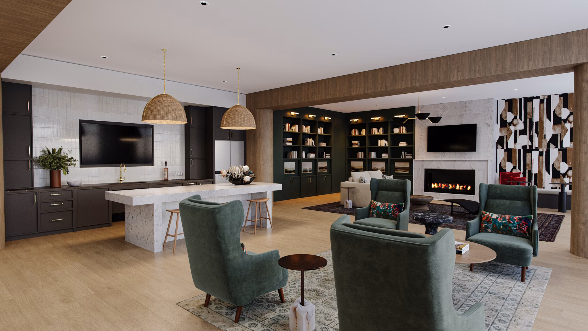 Rendering for Overlook Lake Norman Apartments