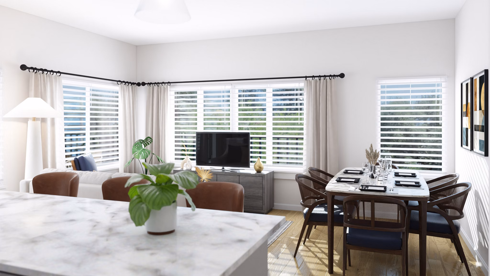 rendering at Overlook Lake Norman Apartments