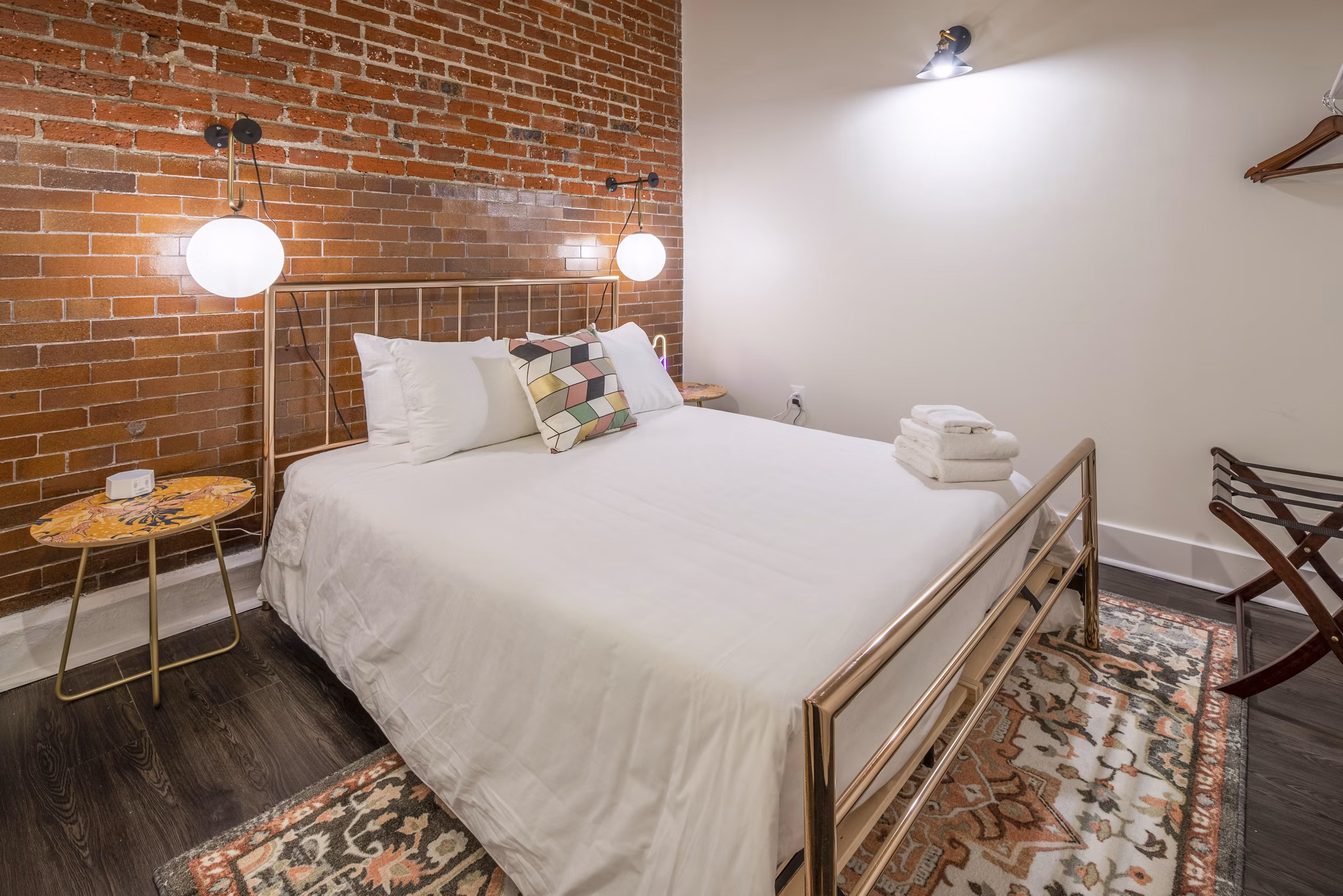 bedroom at West Lofts Apartments