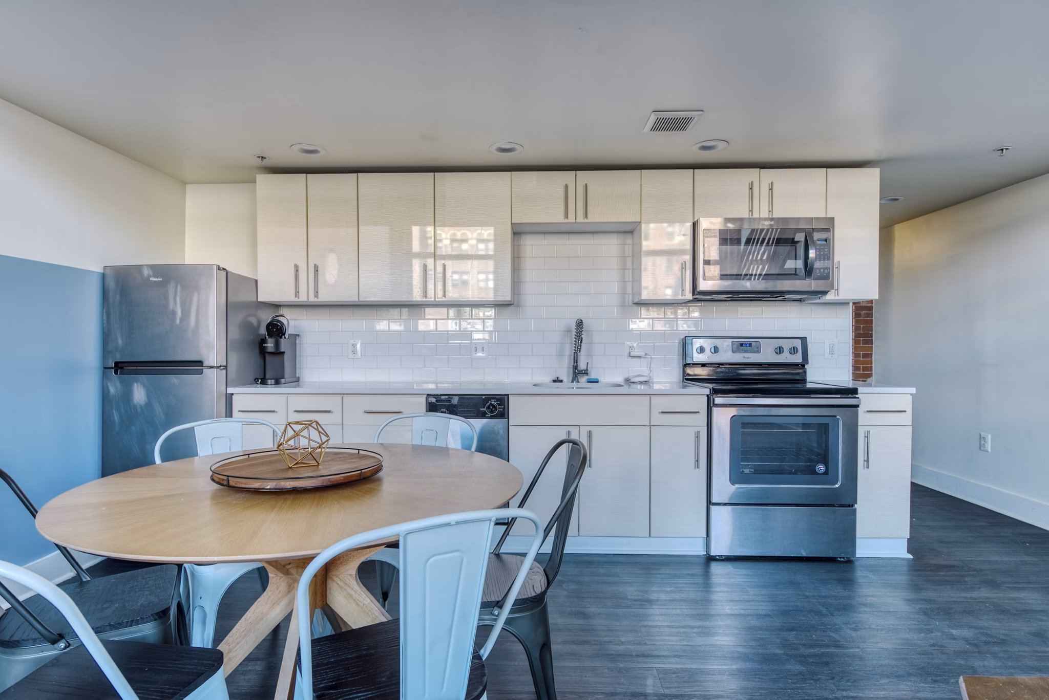 kitchen at West Lofts Apartments