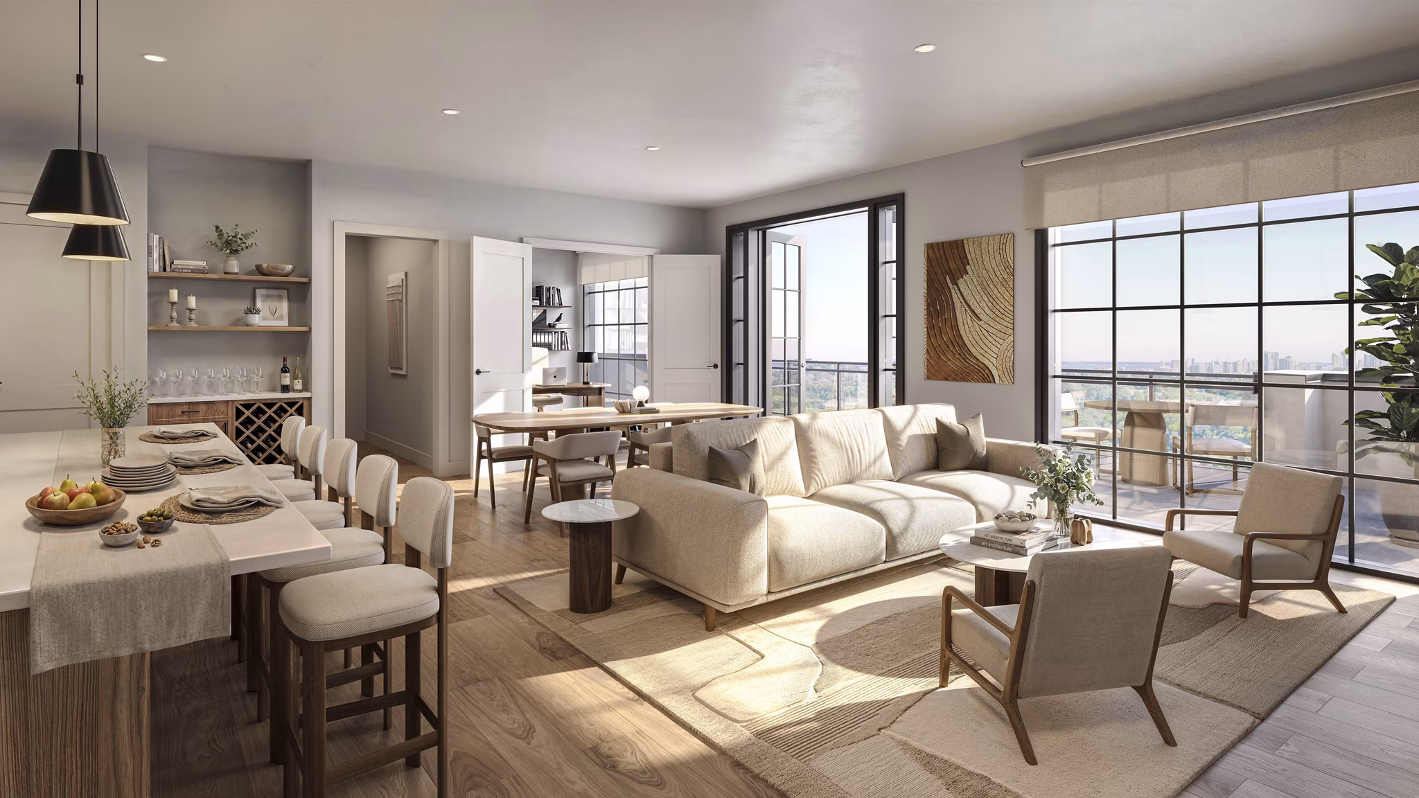 Rendering for Hillstead Apartments