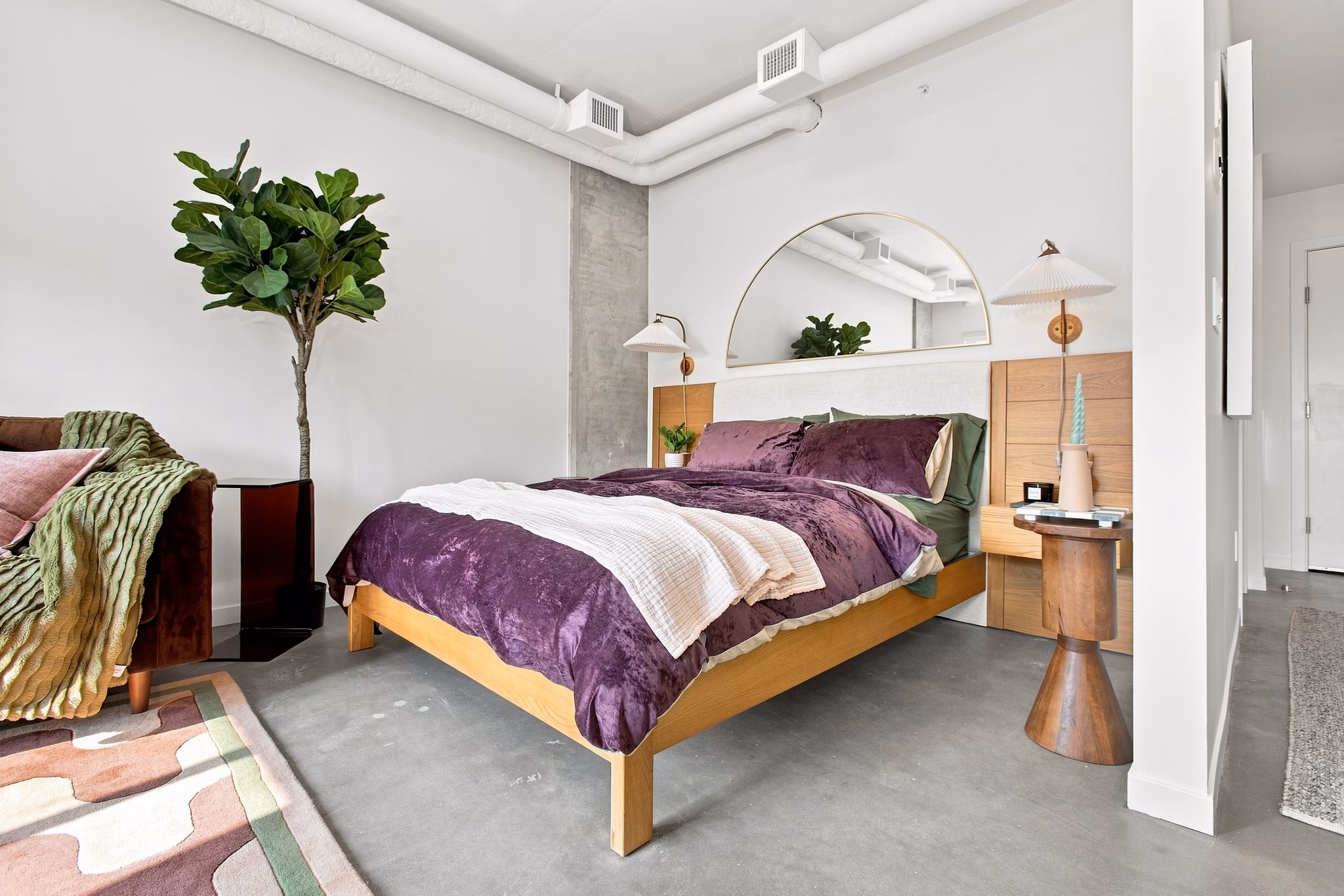Bedroom at KIT Apartments