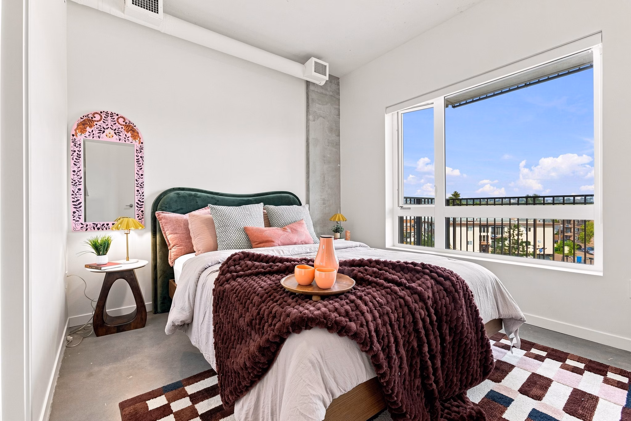 Bedroom at KIT Apartments