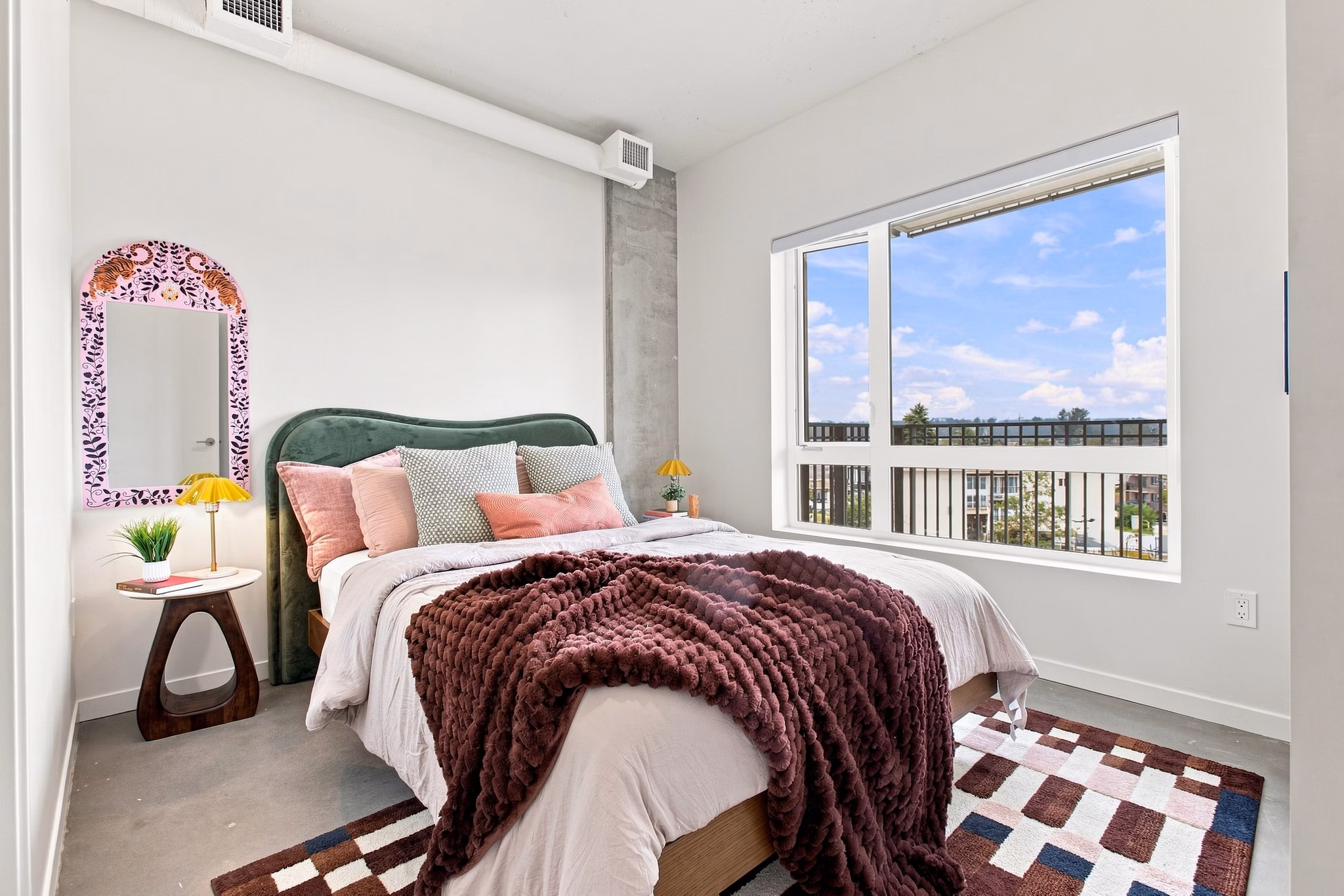 Bedroom at KIT Apartments