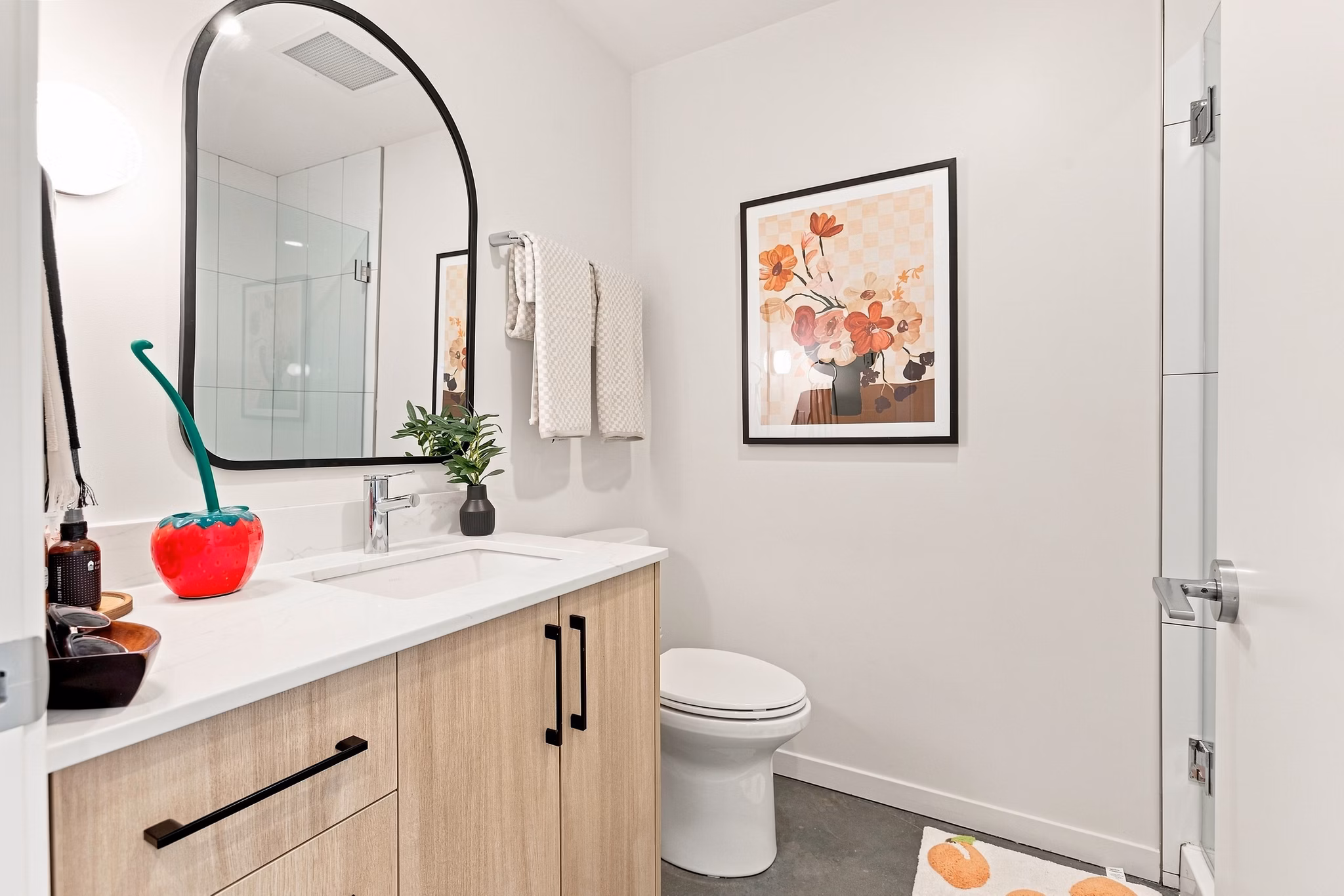 Bathroom at KIT Apartments
