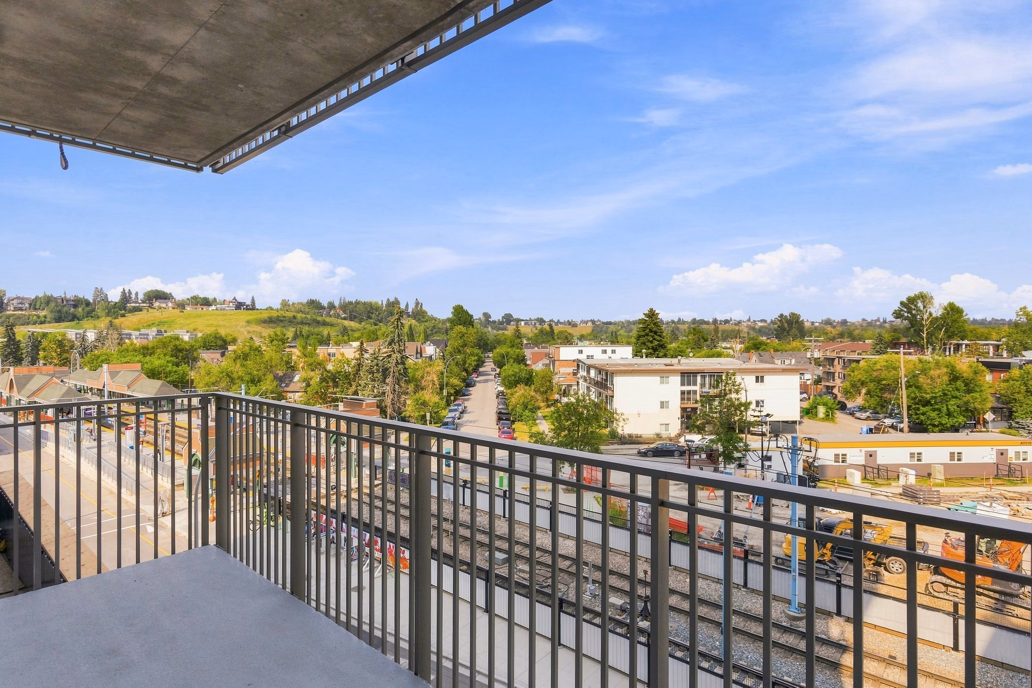 Patio at KIT Apartments