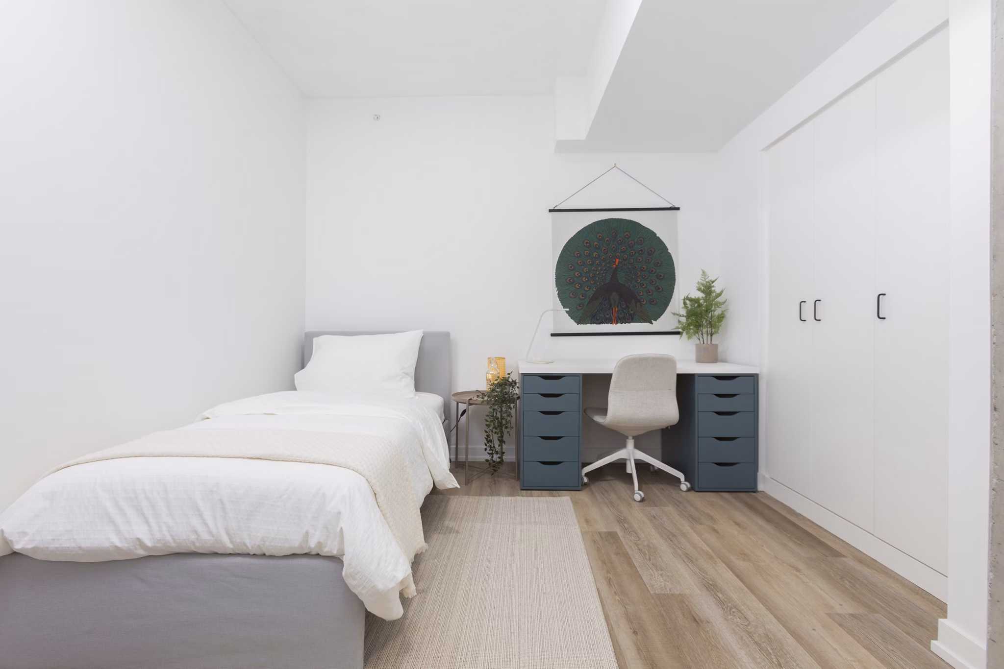Bedroom at Bridge Apartments