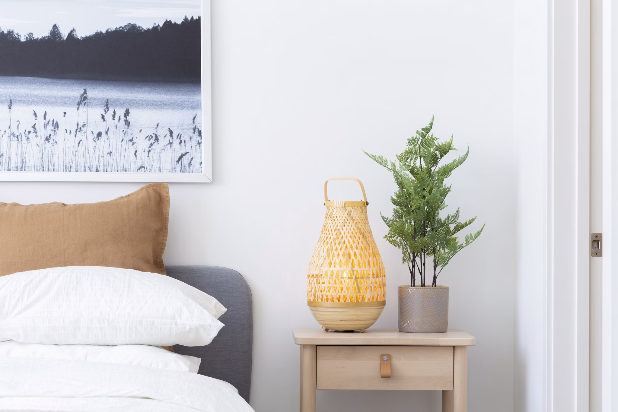 Bedroom at Bridge Apartments
