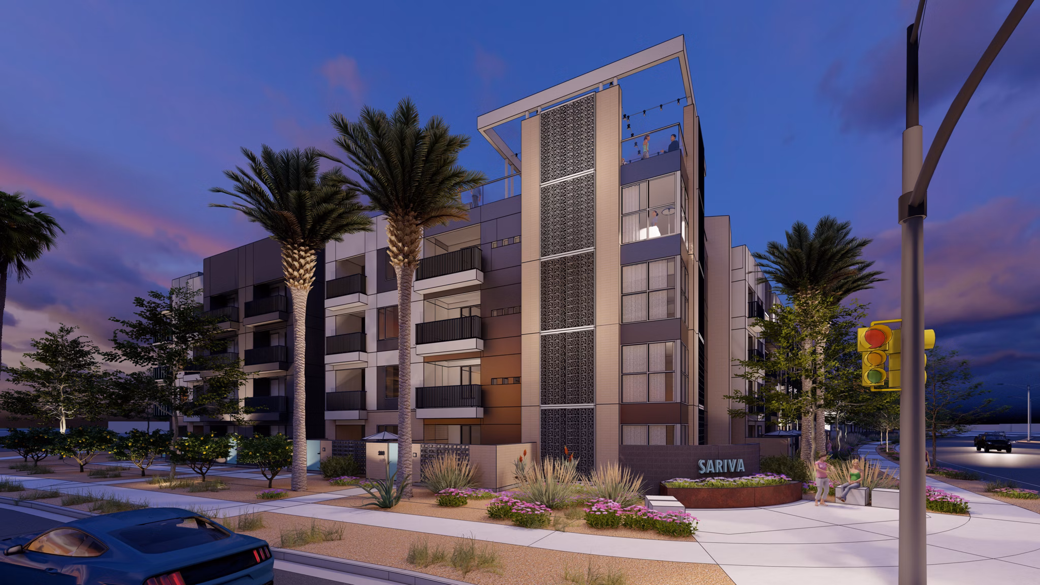 rendering at The Arden Apartments