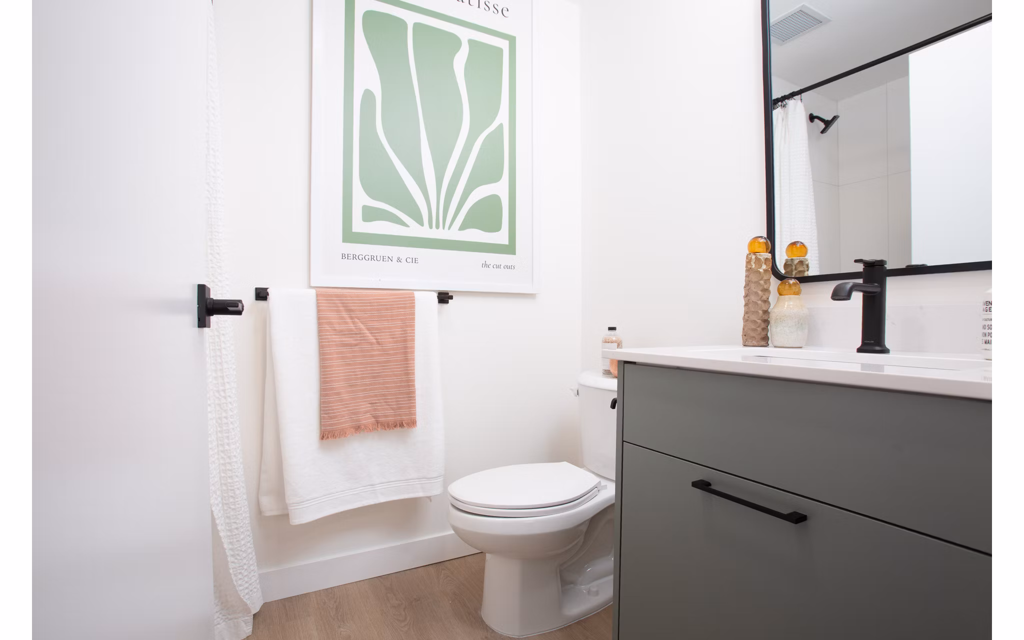 bathroom at HIVE Apartments