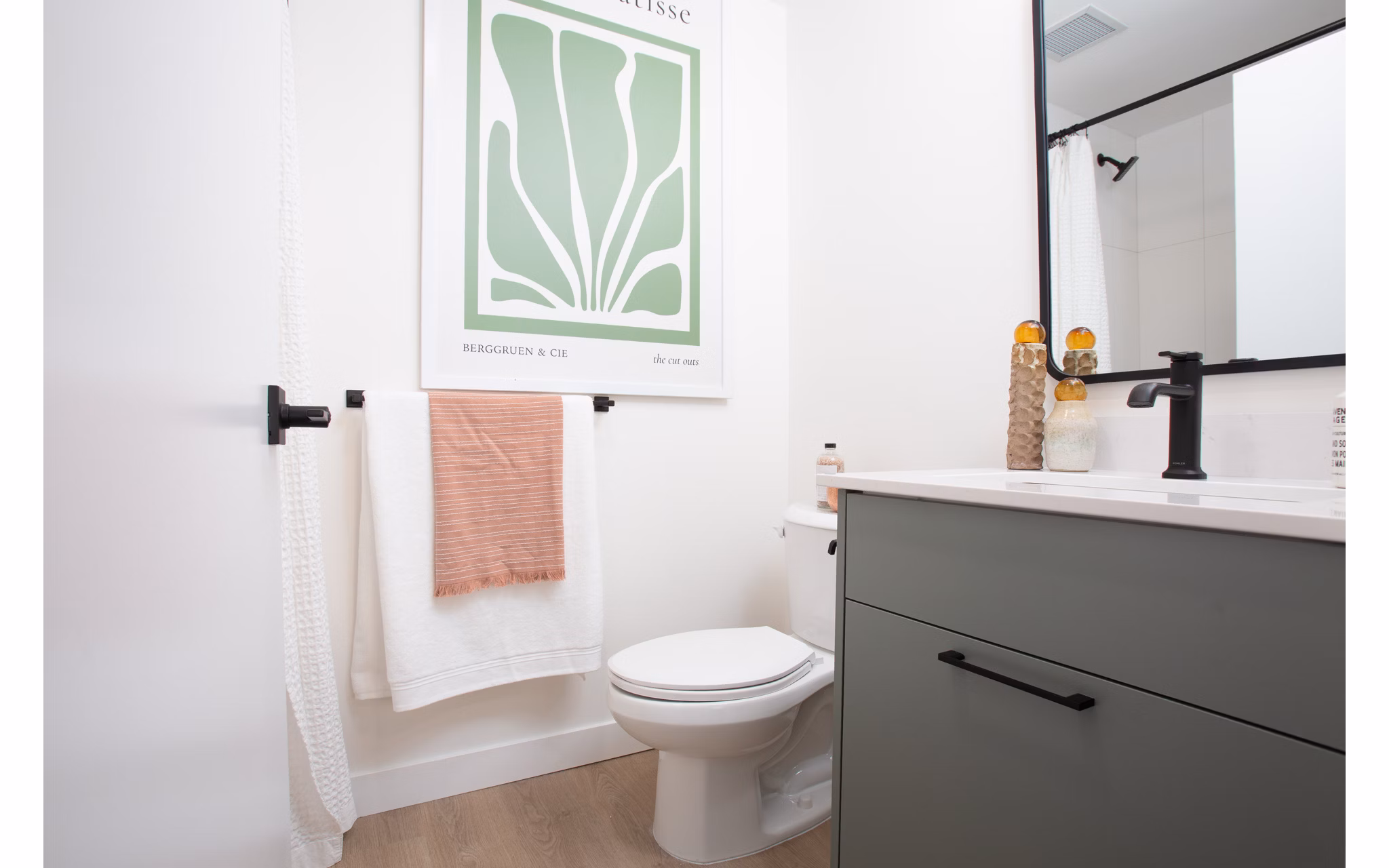 bathroom at HIVE Apartments