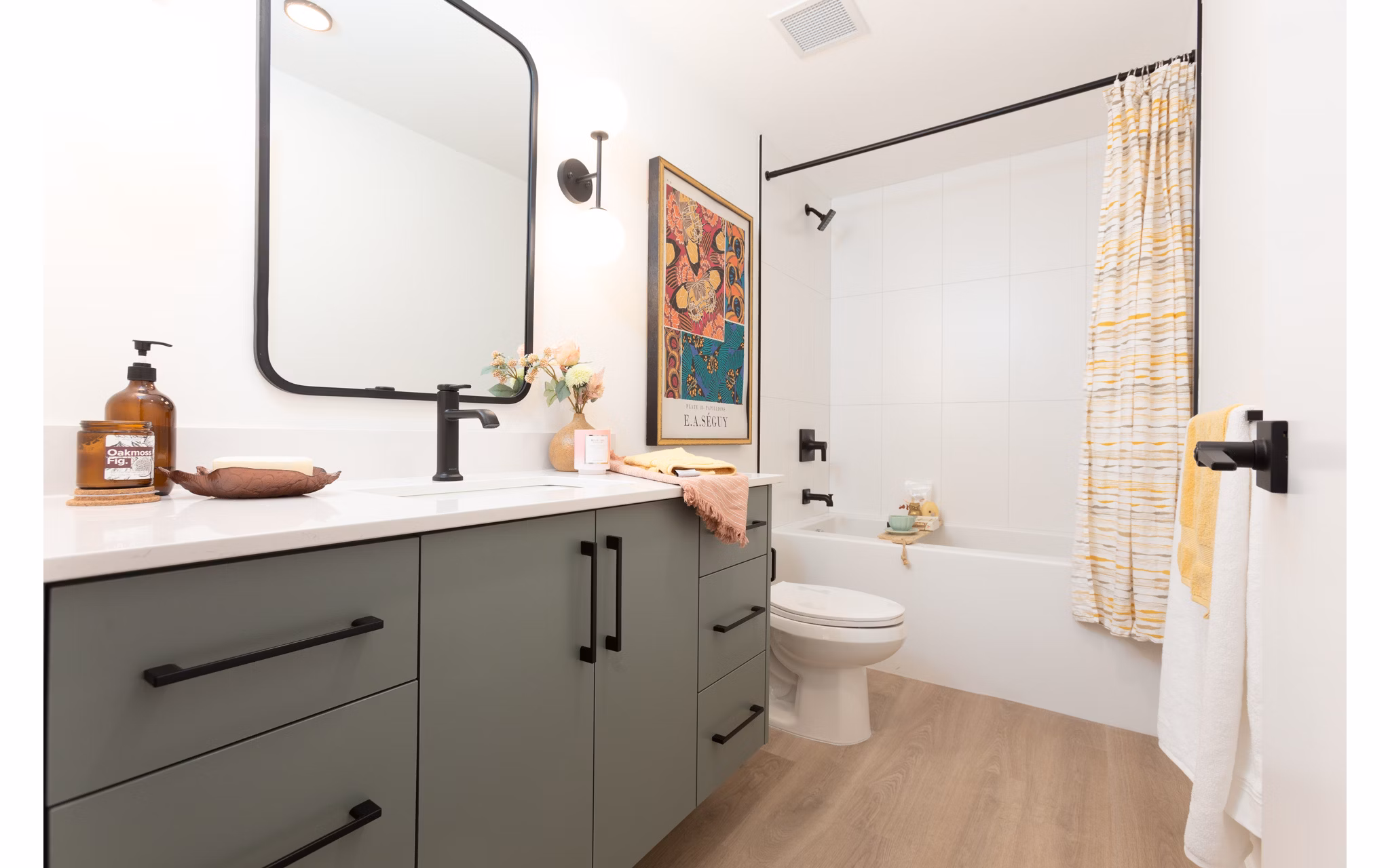 bathroom at HIVE Apartments