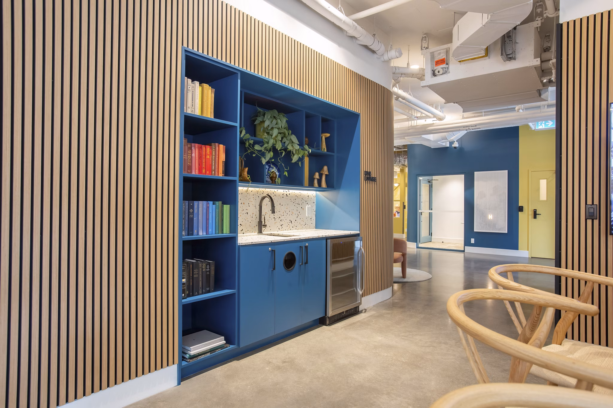 clubhouse at HIVE Apartments