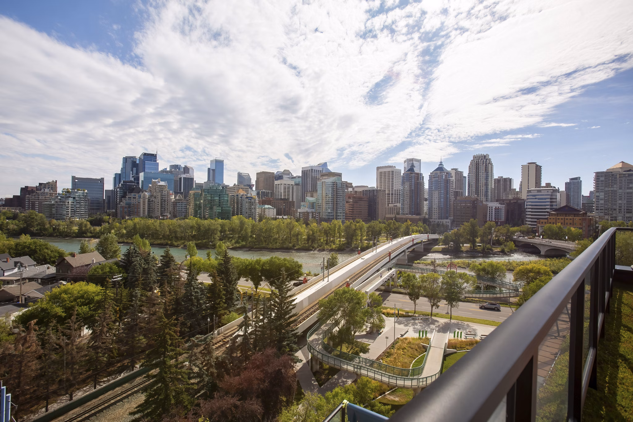 view at HIVE Apartments