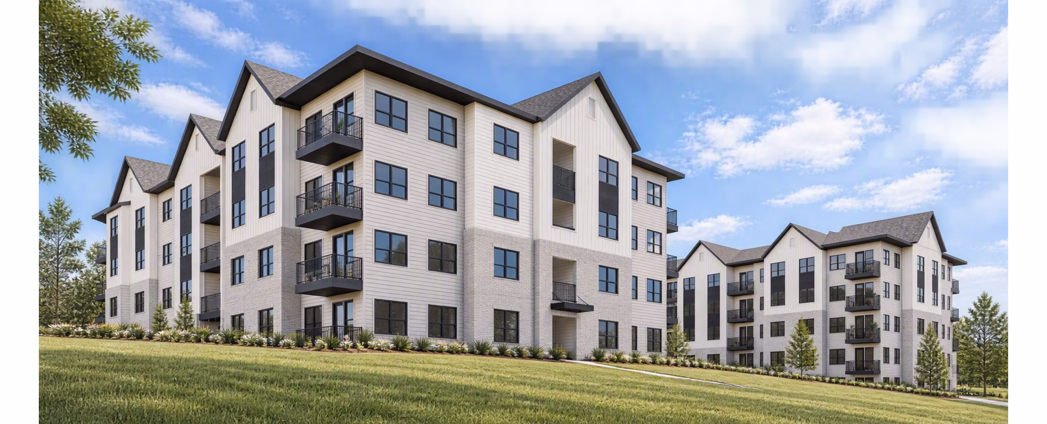 Rendering for McAlpine Vista Apartments