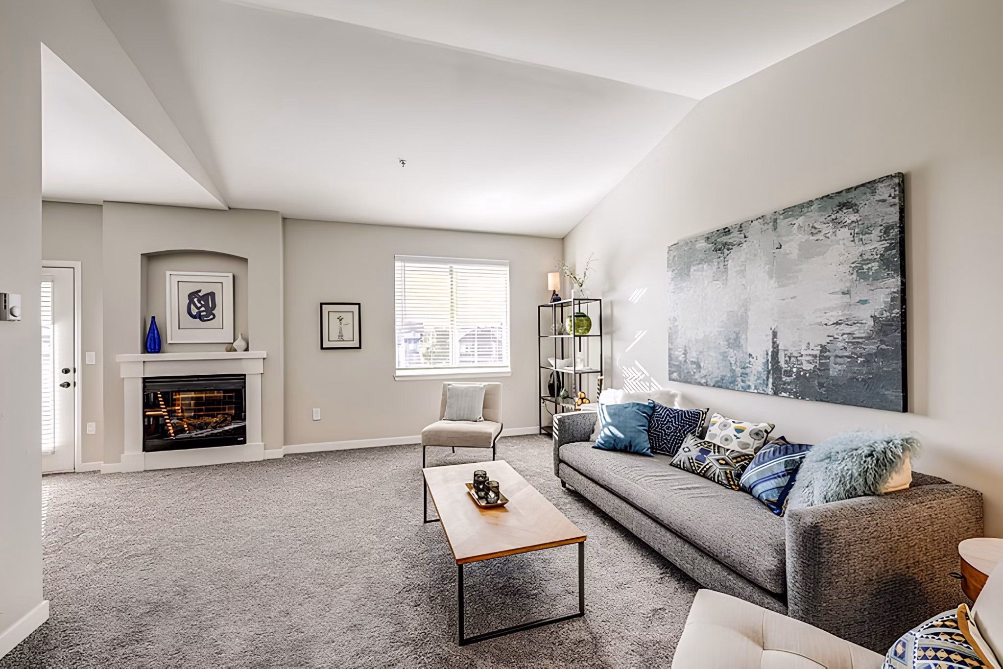 Living Room at Bella Sonoma Apartments