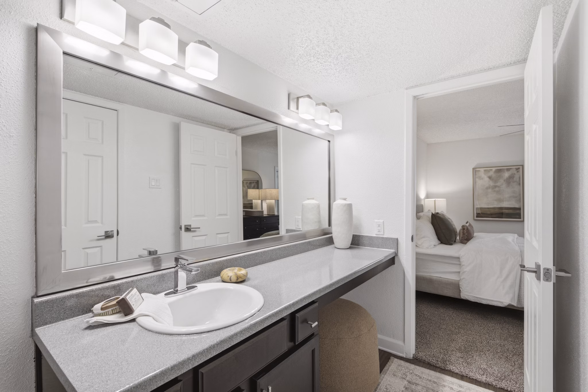 bathroom at Bent Tree Brook Apartments