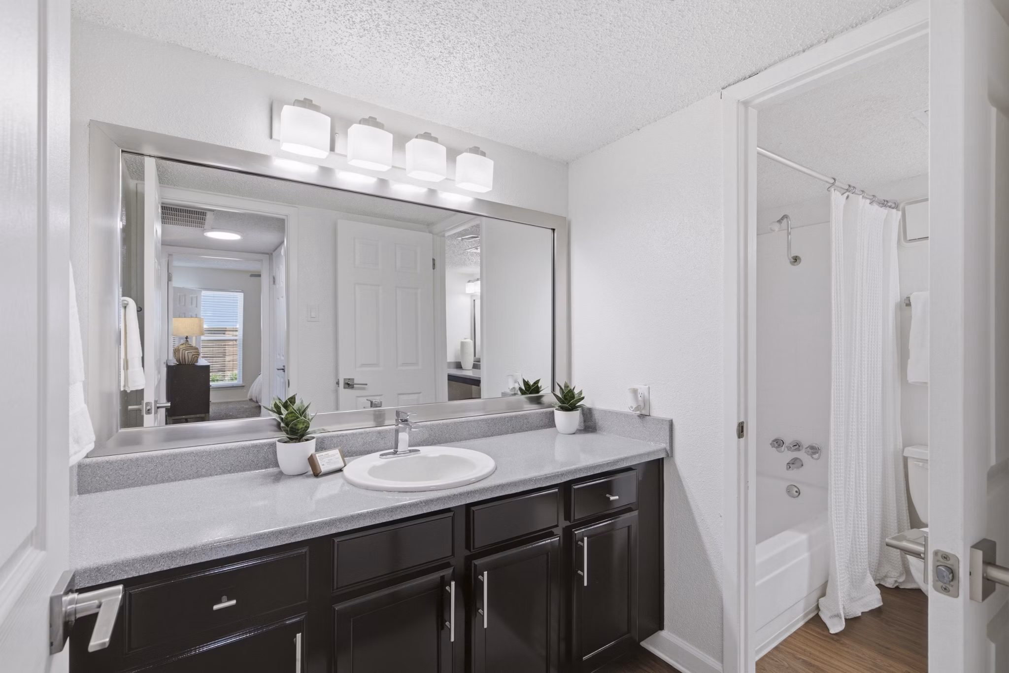 bathroom at Bent Tree Brook Apartments