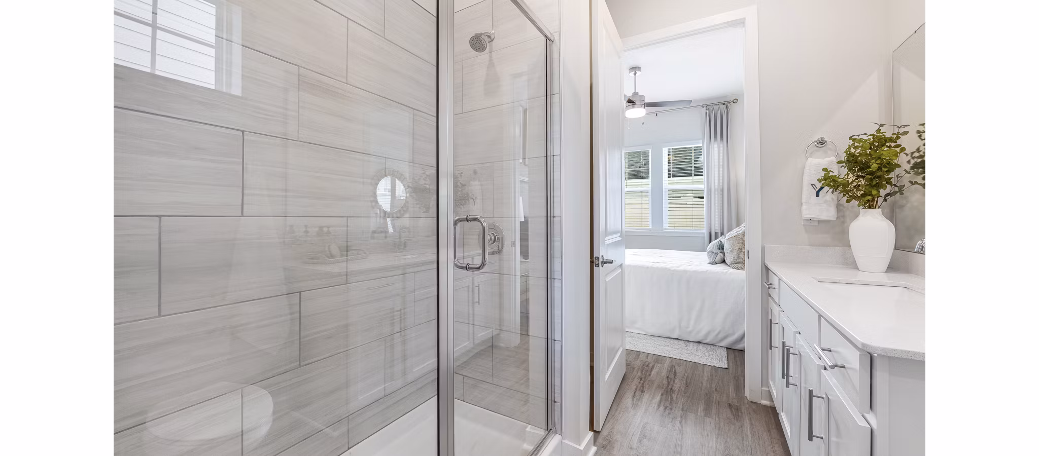 Bathroom at Yardly Waterset Apartments