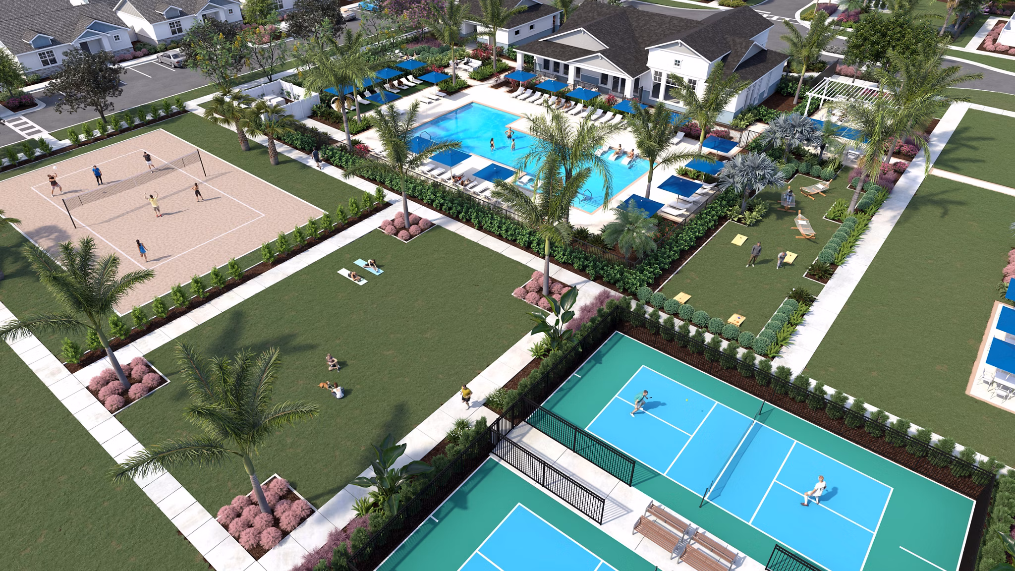 Recreational Area at Yardly Waterset Apartments