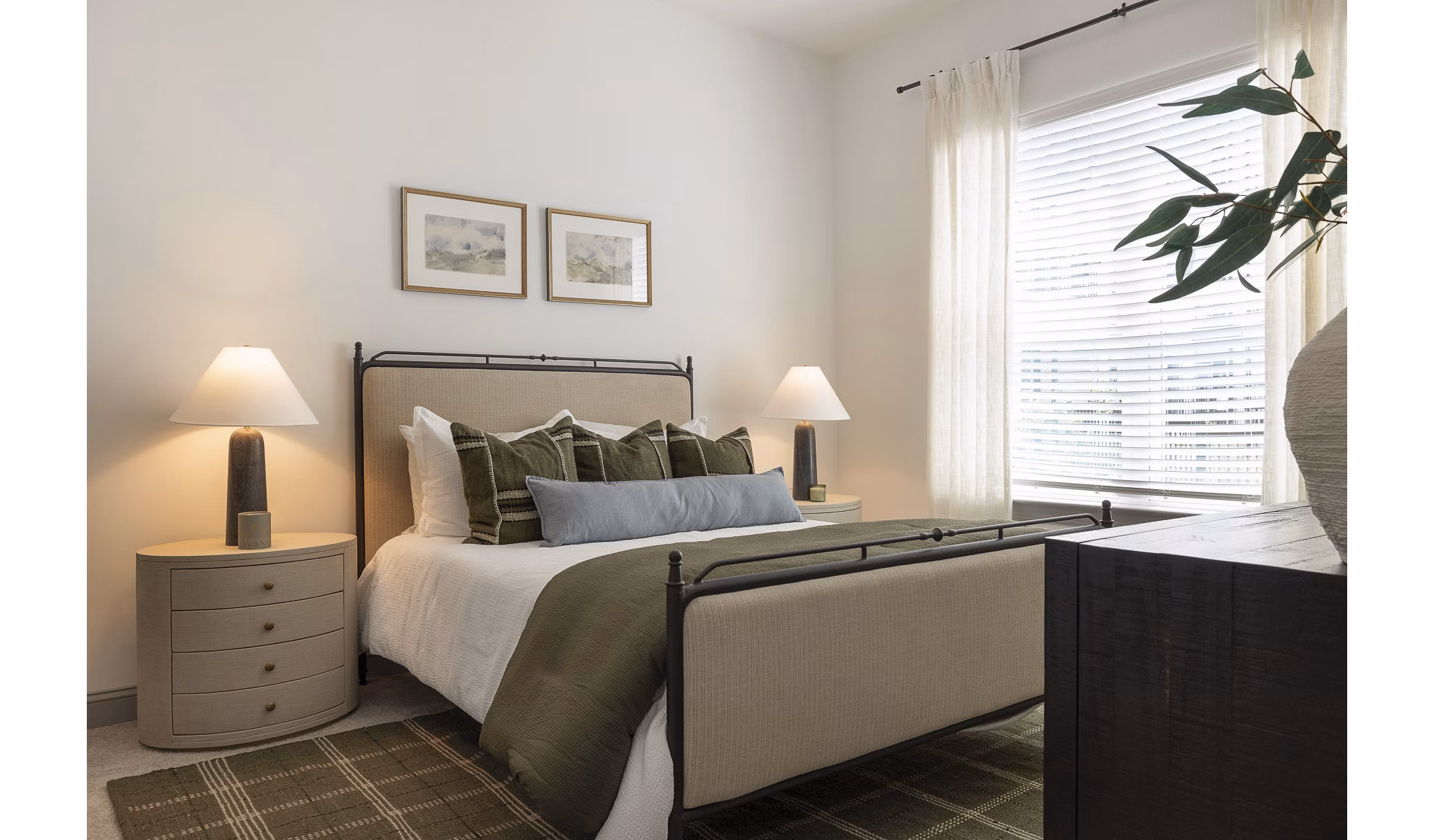 bedroom at Livano Cary Apartments 