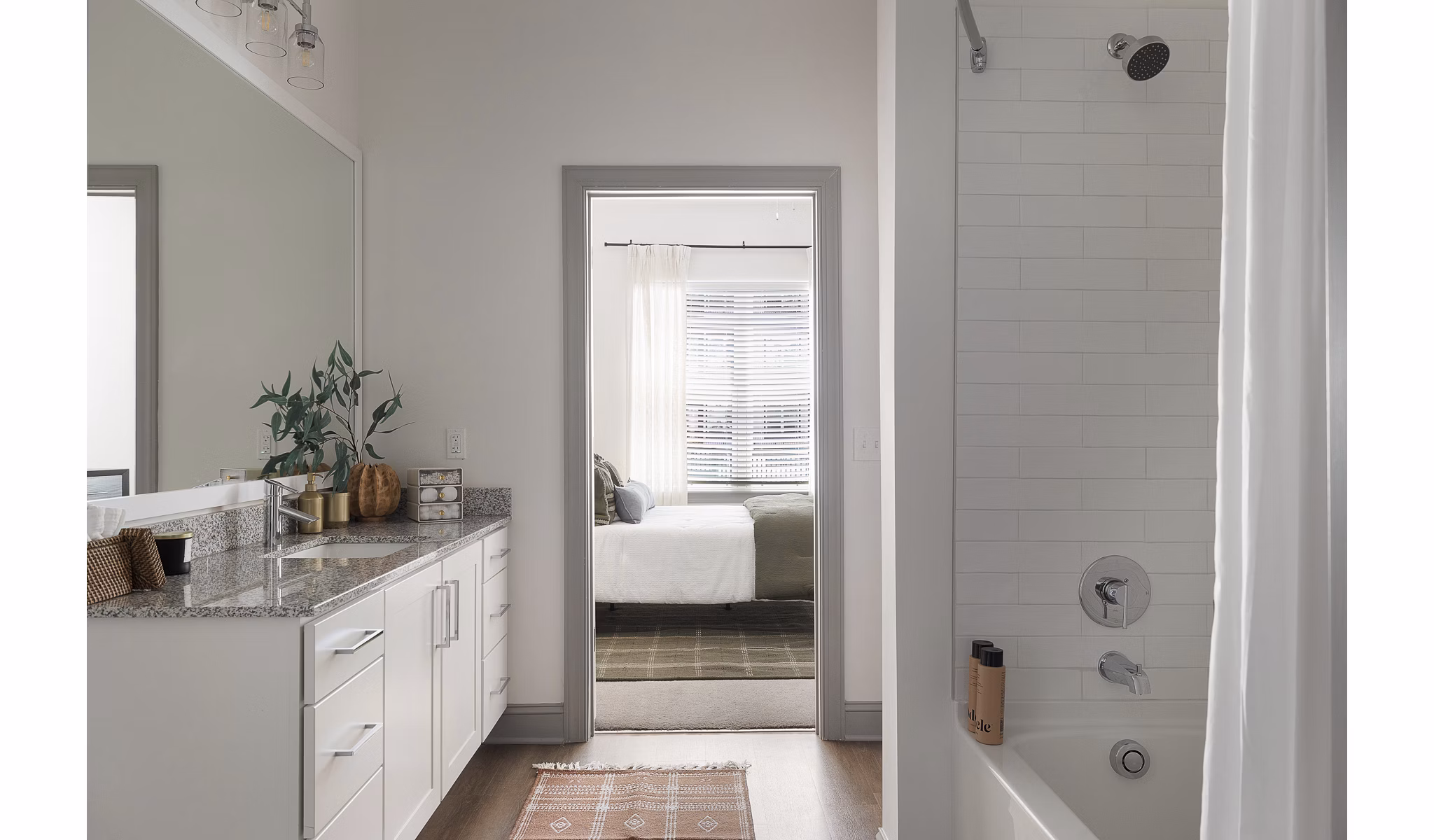 bathroom at Livano Cary Apartments 