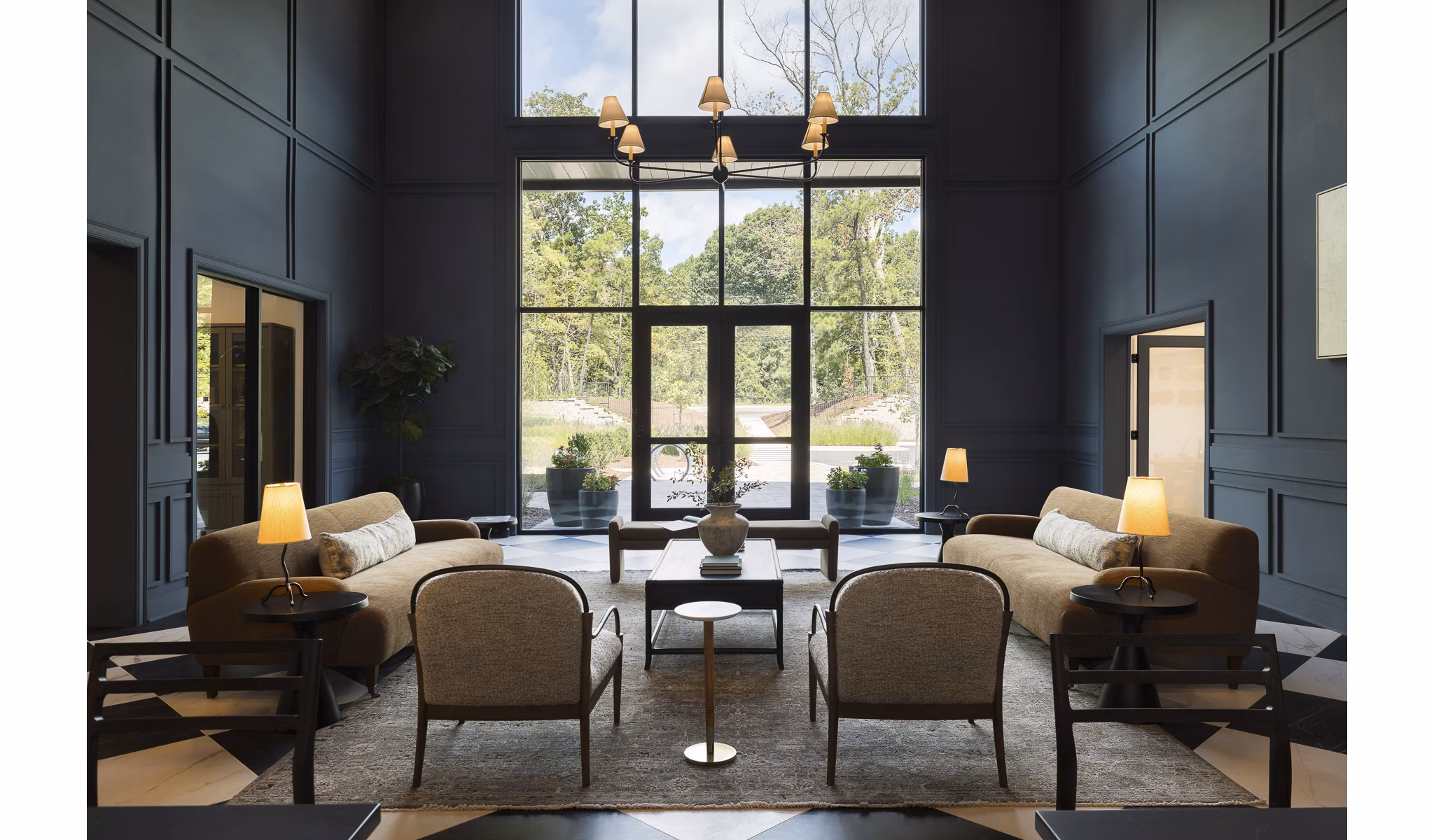 clubhouse at Livano Cary Apartments 