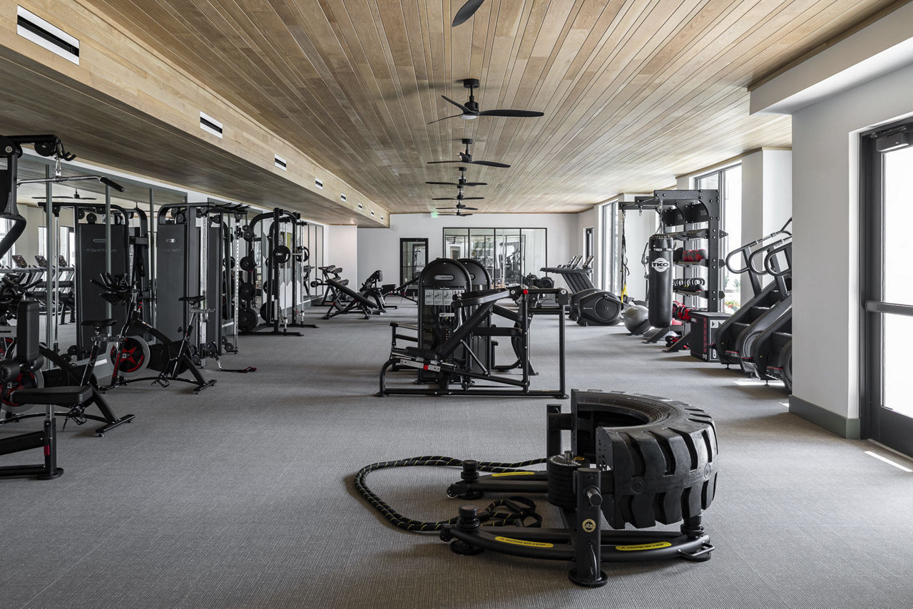 Gym at Livano Cary (2 of 2)