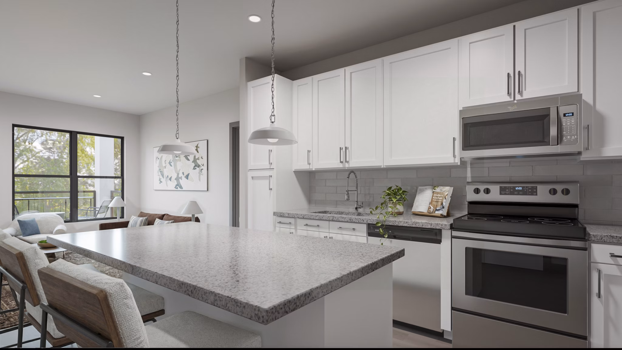 Rendering for Livano Cary Apartments