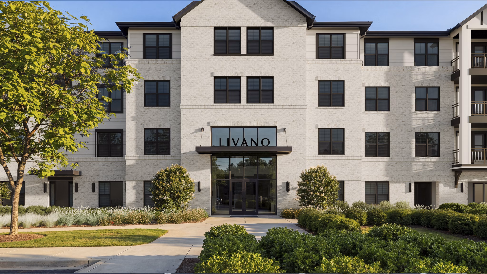 Rendering for Livano Cary Apartments