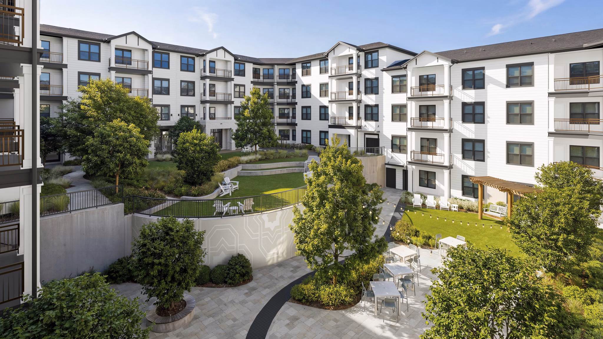 Rendering for Livano Cary Apartments