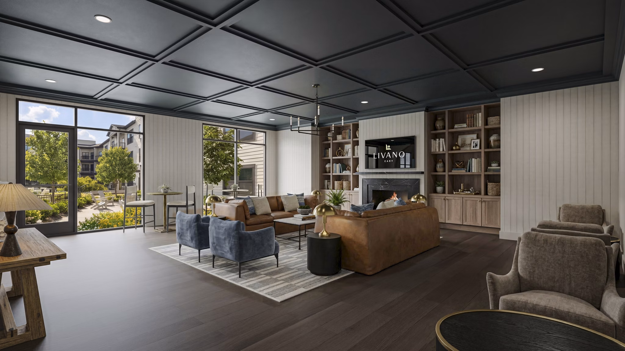 Rendering for Livano Cary Apartments