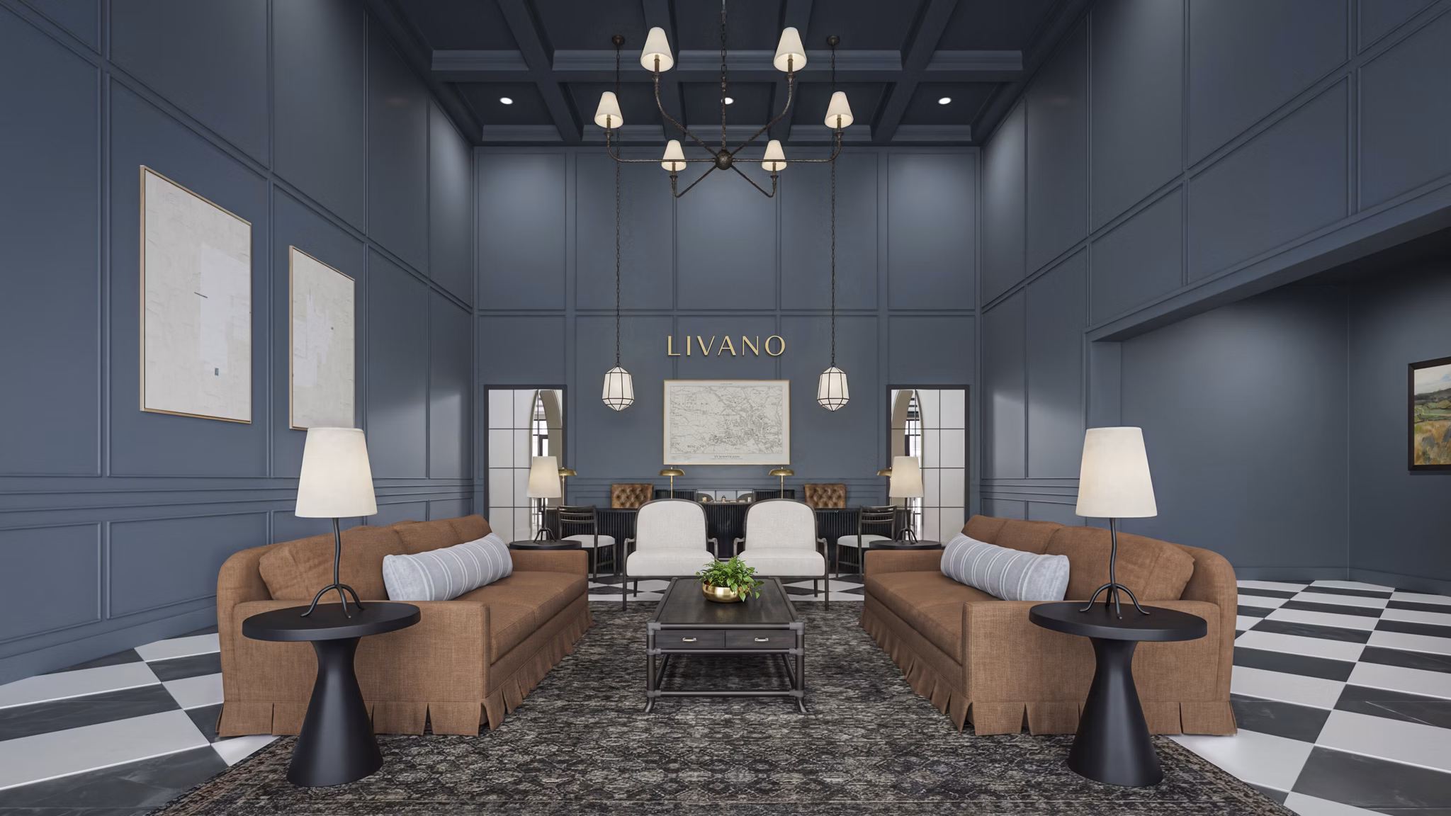 Rendering for Livano Cary Apartments
