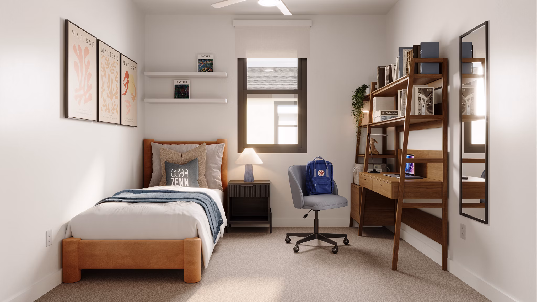 bedroom at Zenn Skyview Apartments 