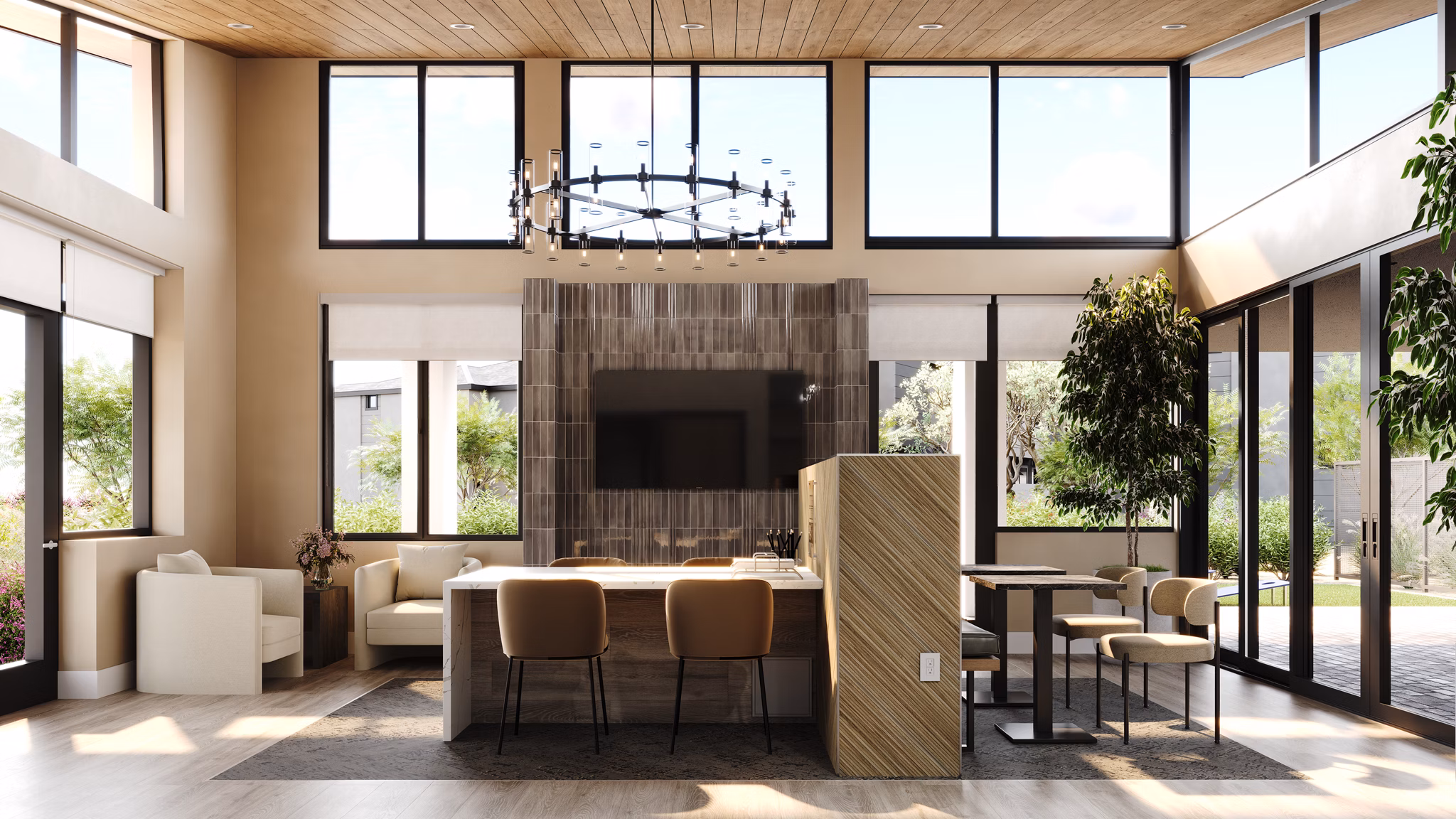 clubhouse at Zenn Skyview Apartments 