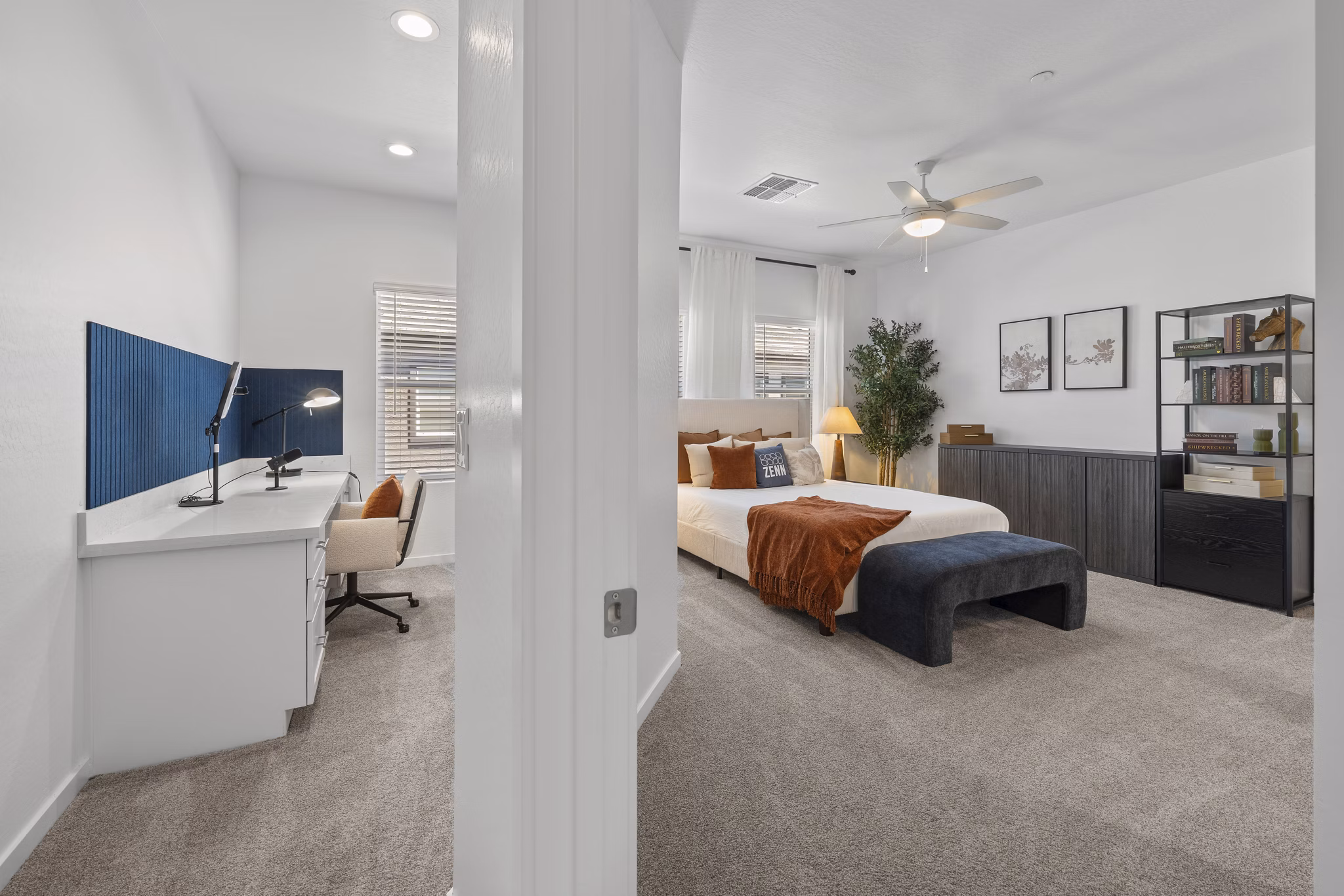 Living Room at Zenn Skyview Apartments