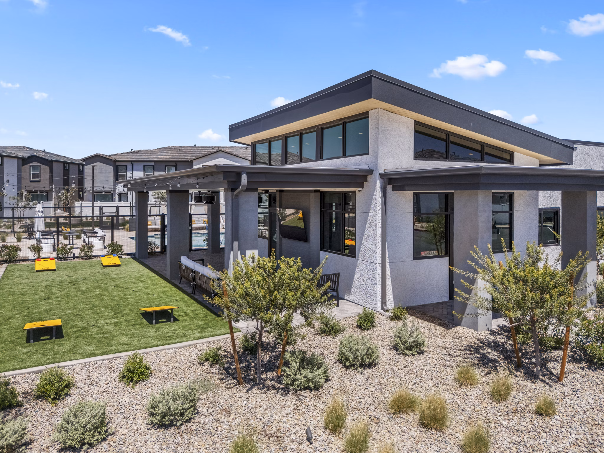 Recreational Area at Zenn Skyview Apartments
