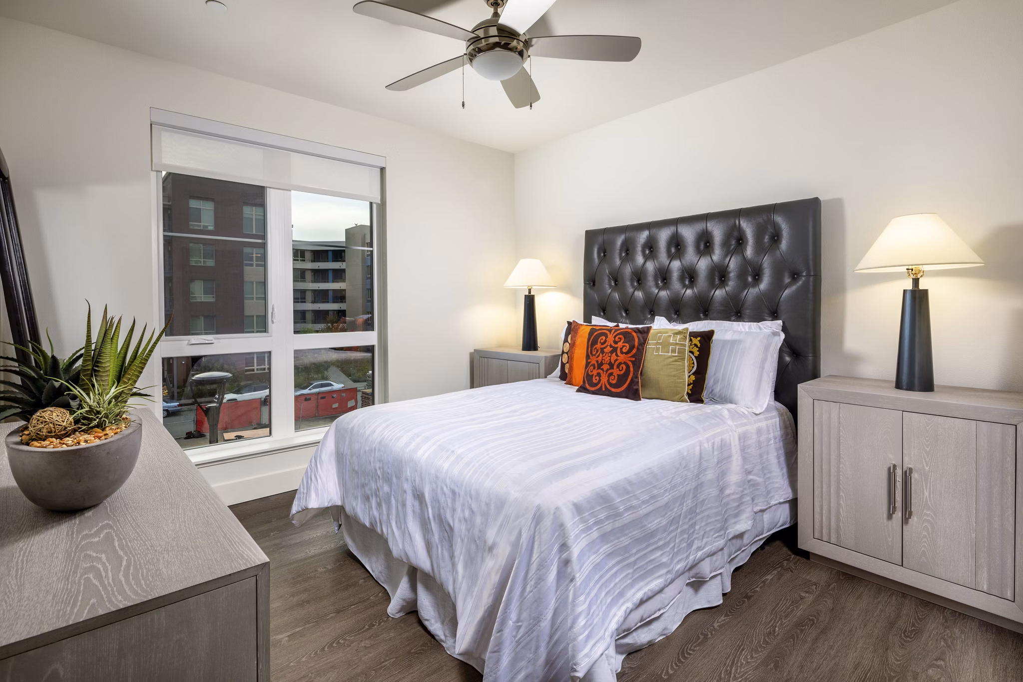 Bedroom at Azara Apartments