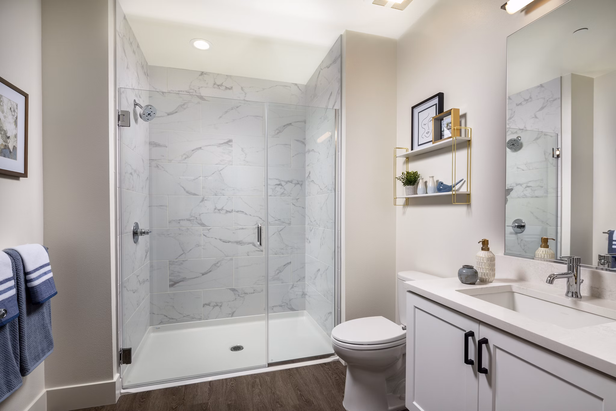 Bathroom at Azara Apartments