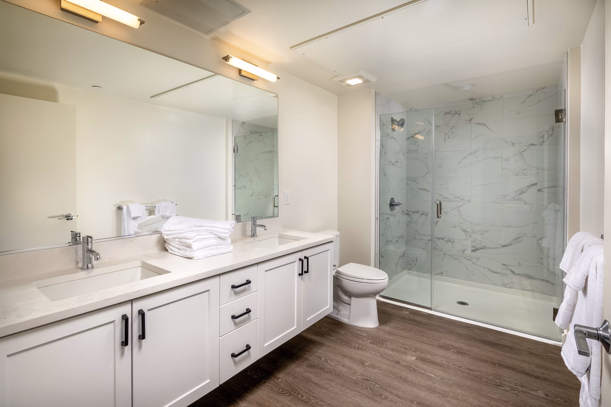 Bathroom at Azara Apartments