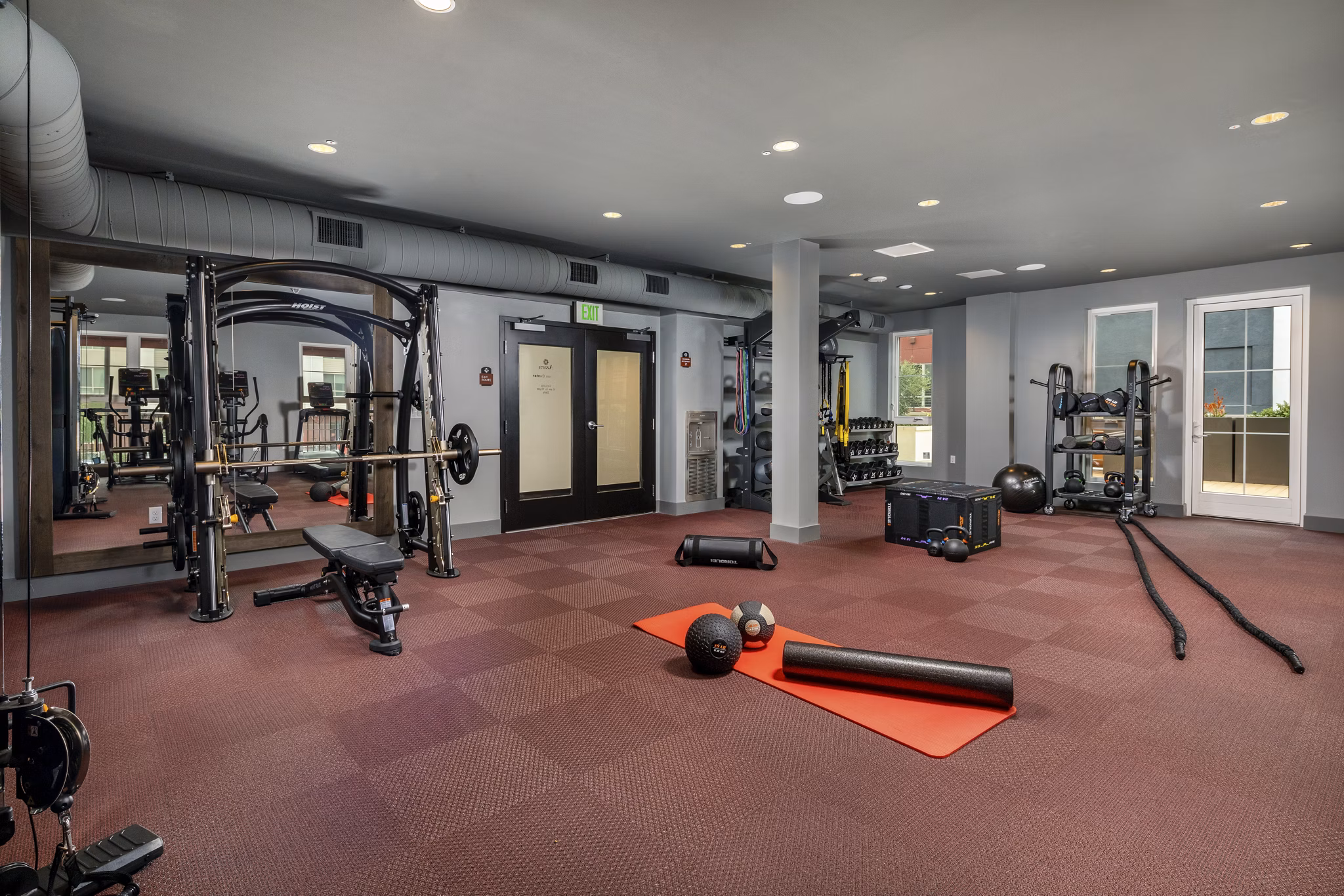 Fitness Center at Azara Apartments