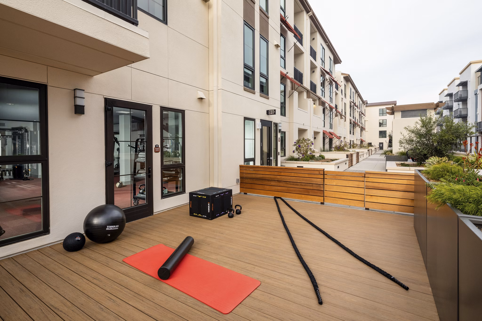 Fitness Center at Azara Apartments